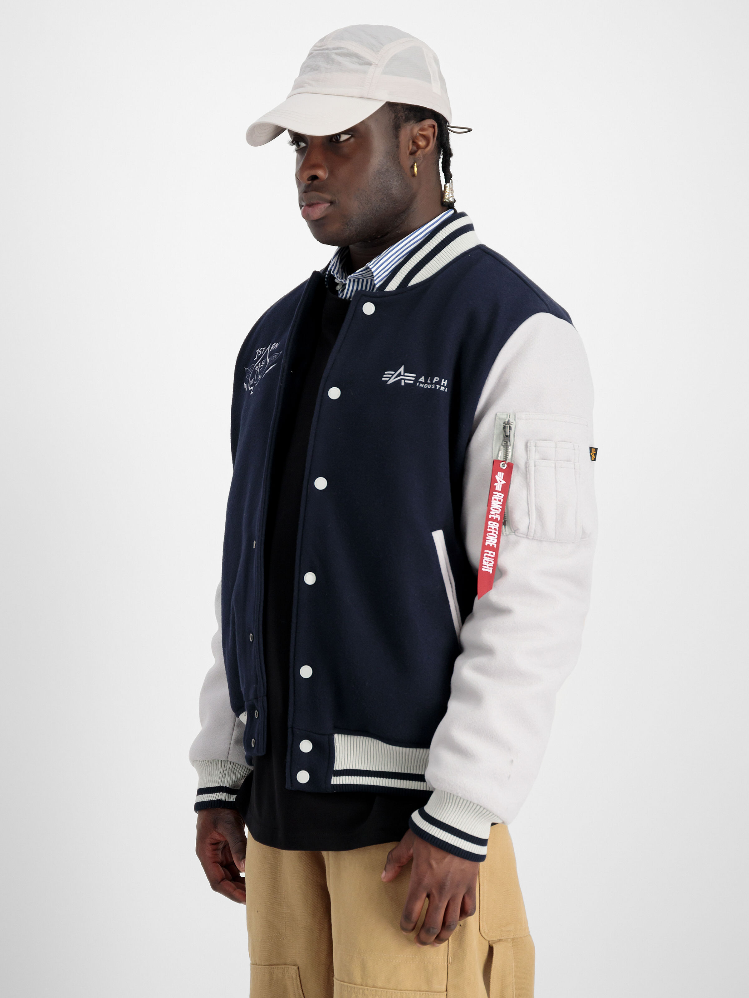 Varsity Air Force Jacket ultra navy 138107_697_2_model_00003_129557