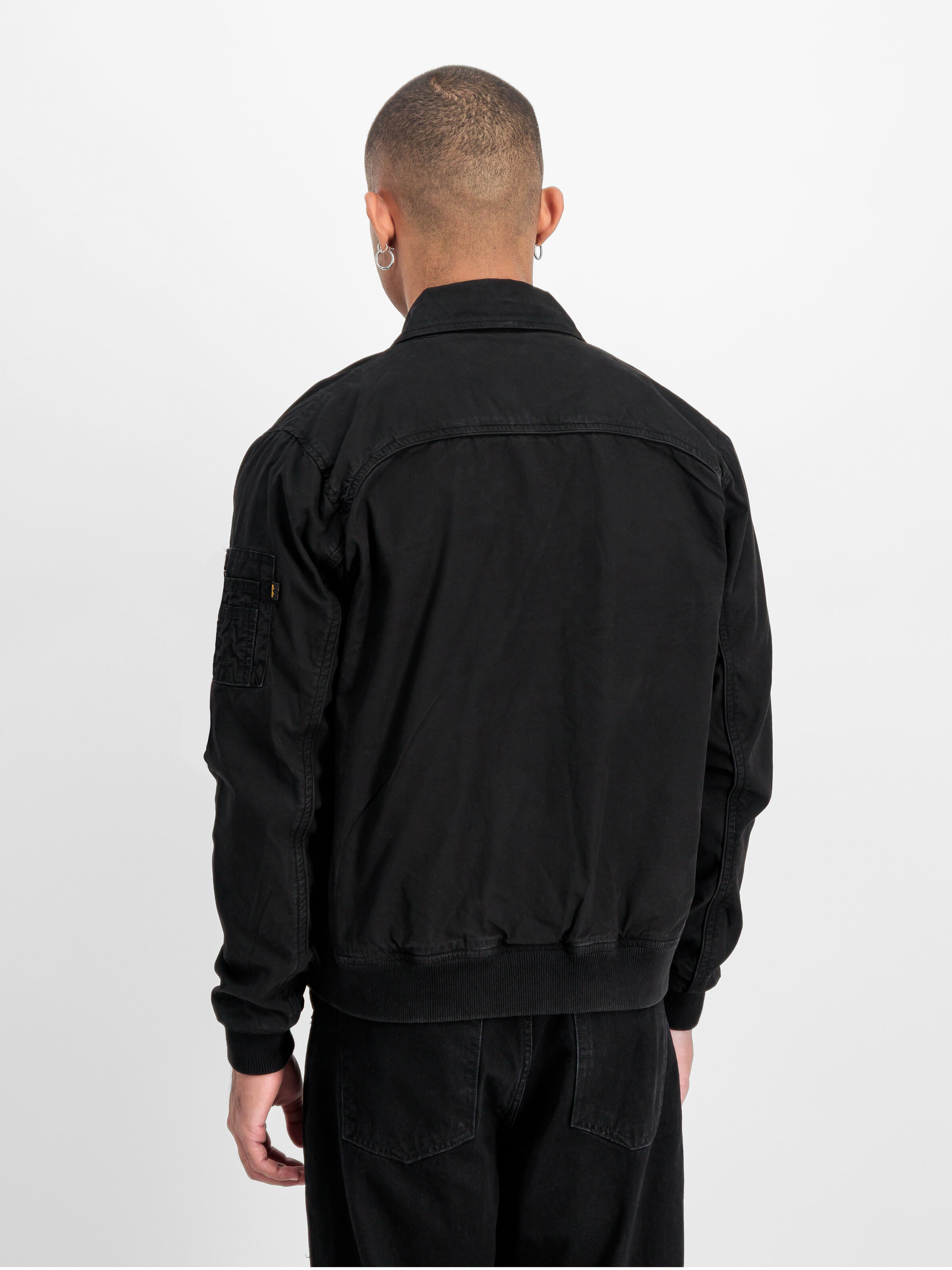 CWU-36/P Canvas Light Bomber Jacket black 266112_03_2_model_00003_210337