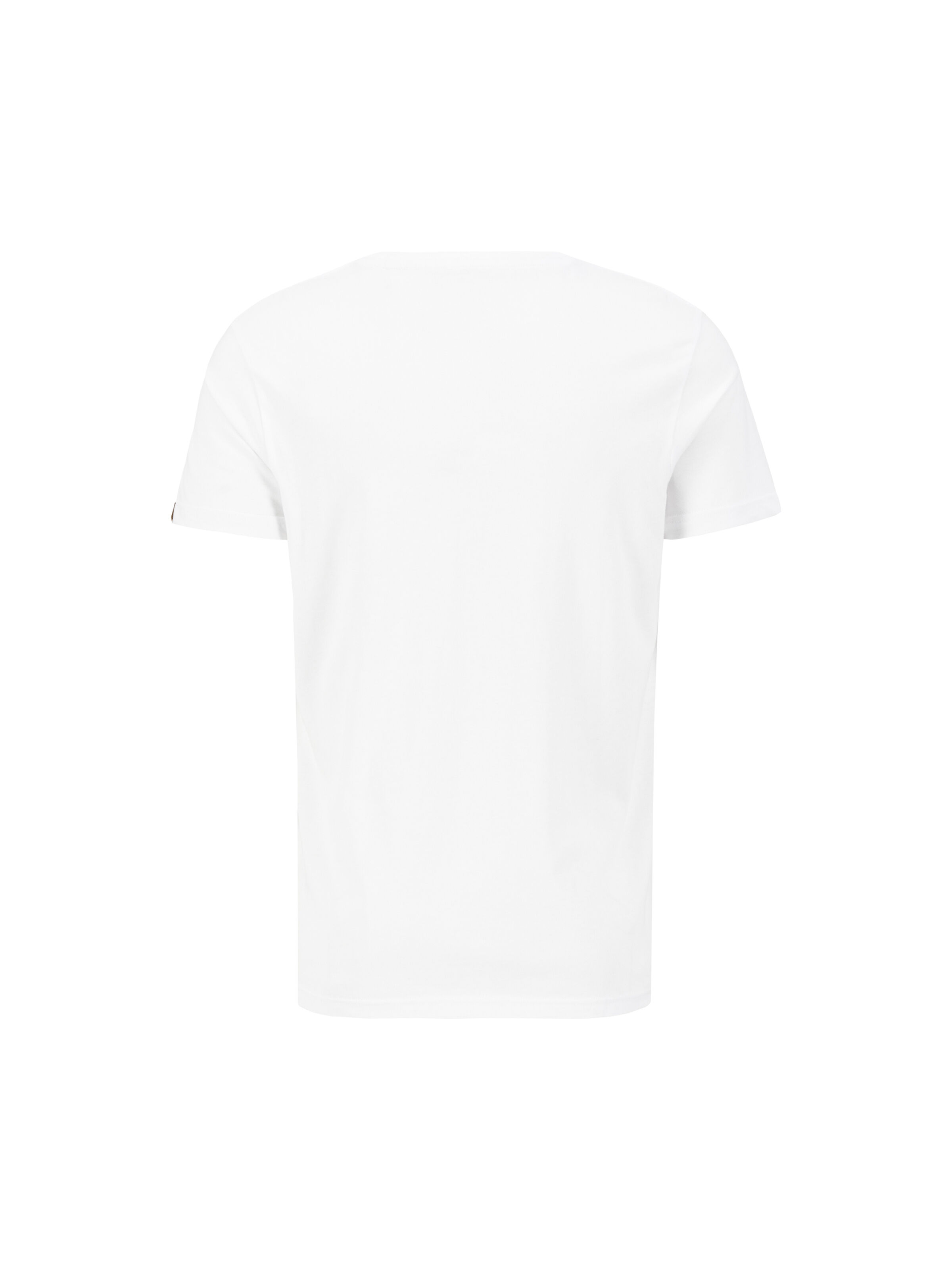 Alpha Label Puff Print T-Shirt white 118502PP_09_002_183199