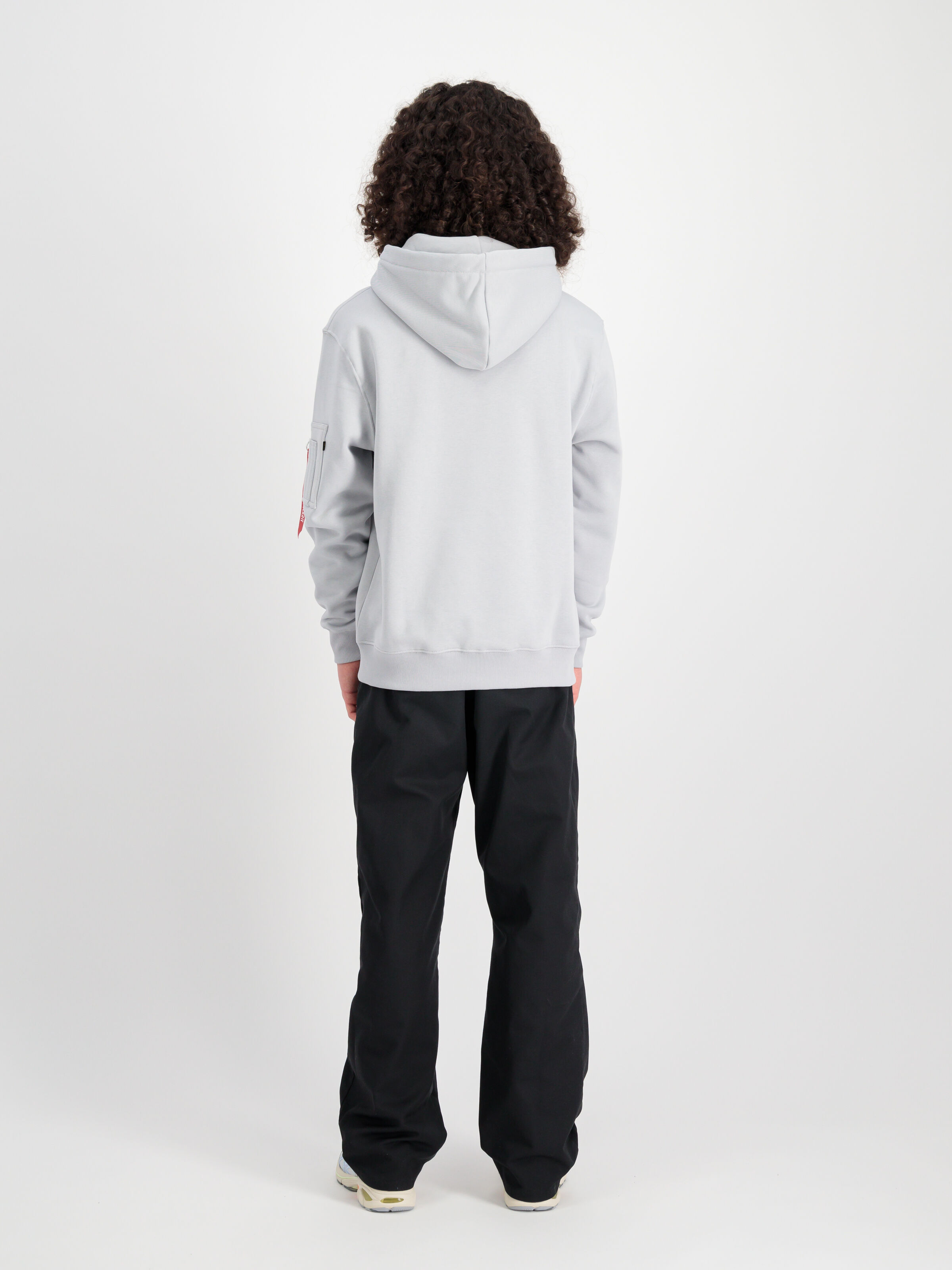 Alpha Puff Print Hoodie pastel grey 146338_666_2_model_00002_99670