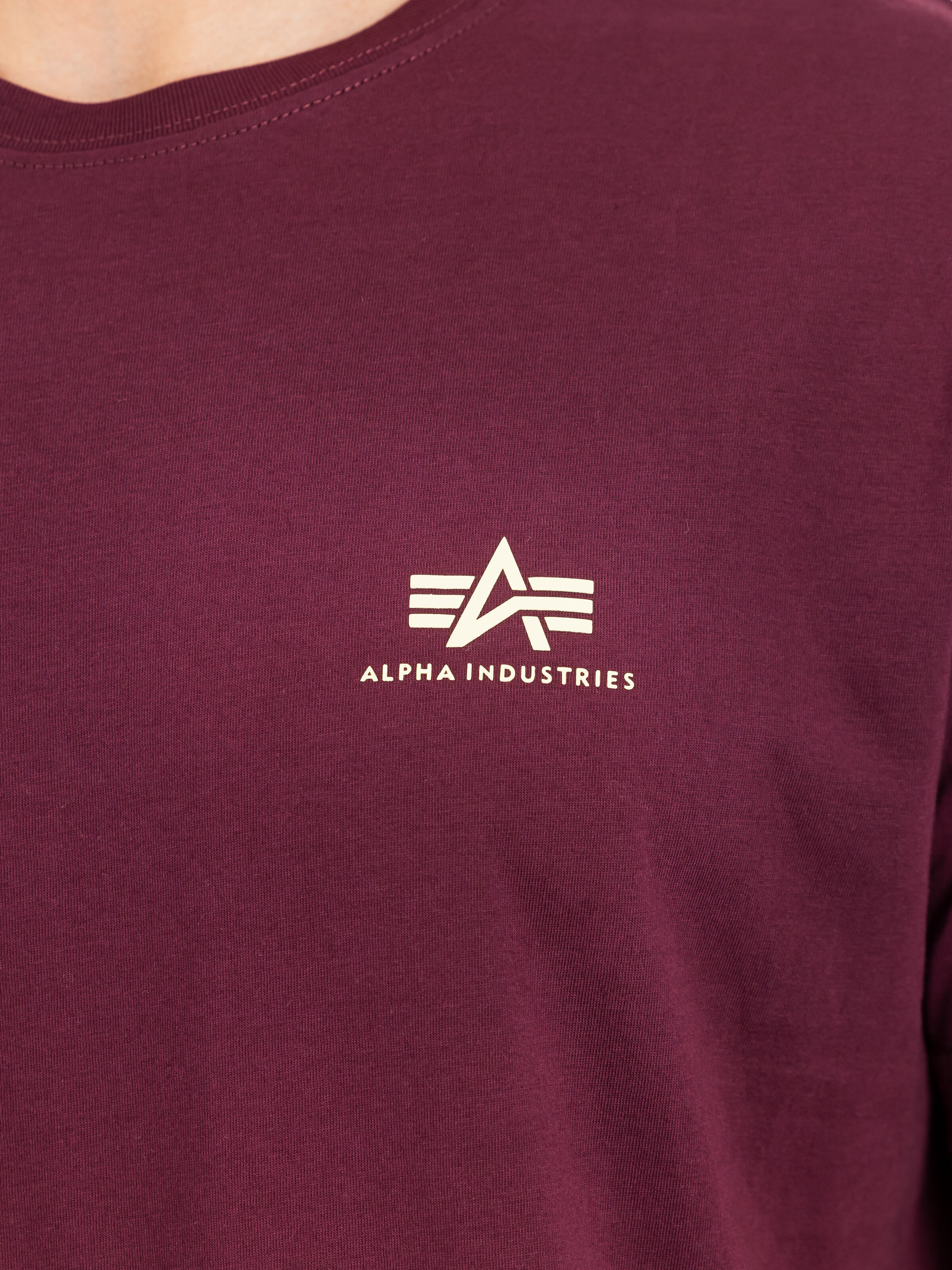 Basic Small Logo T-Shirt dark cherry 188505_608_3_detail_00001_166744