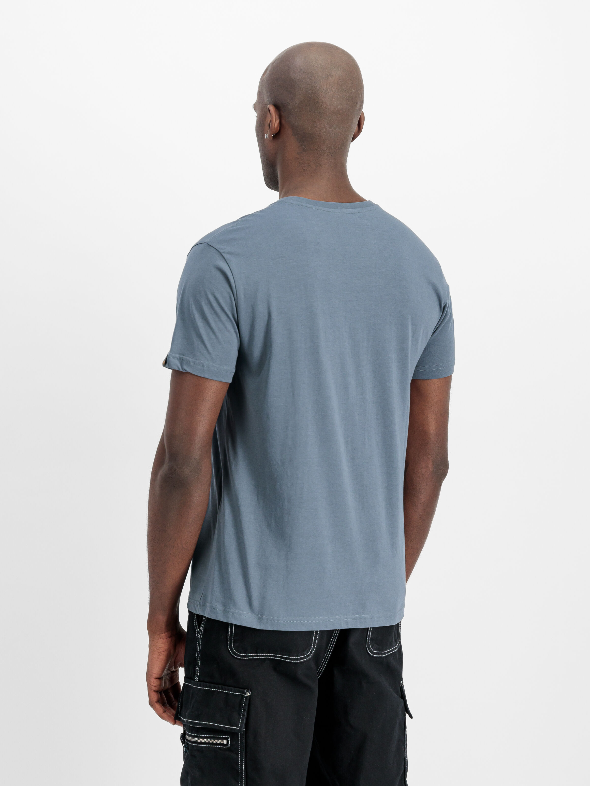 Basic Small Logo T-Shirt denim blue 188505_439_2_model_00003_160084