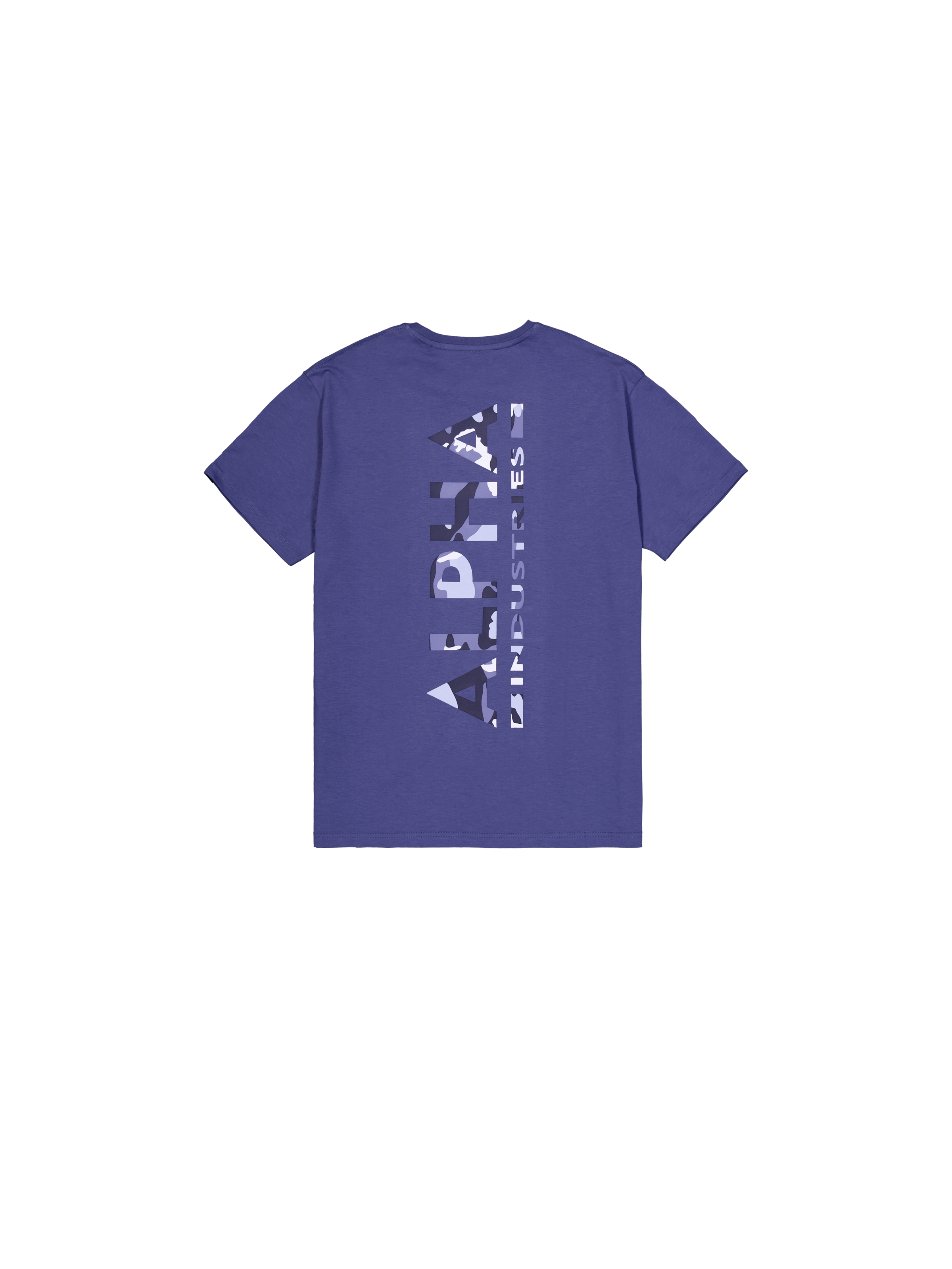 Backprint Camo Print T-Shirt night purple 128507CP_735_1_flatlay_00002_118487