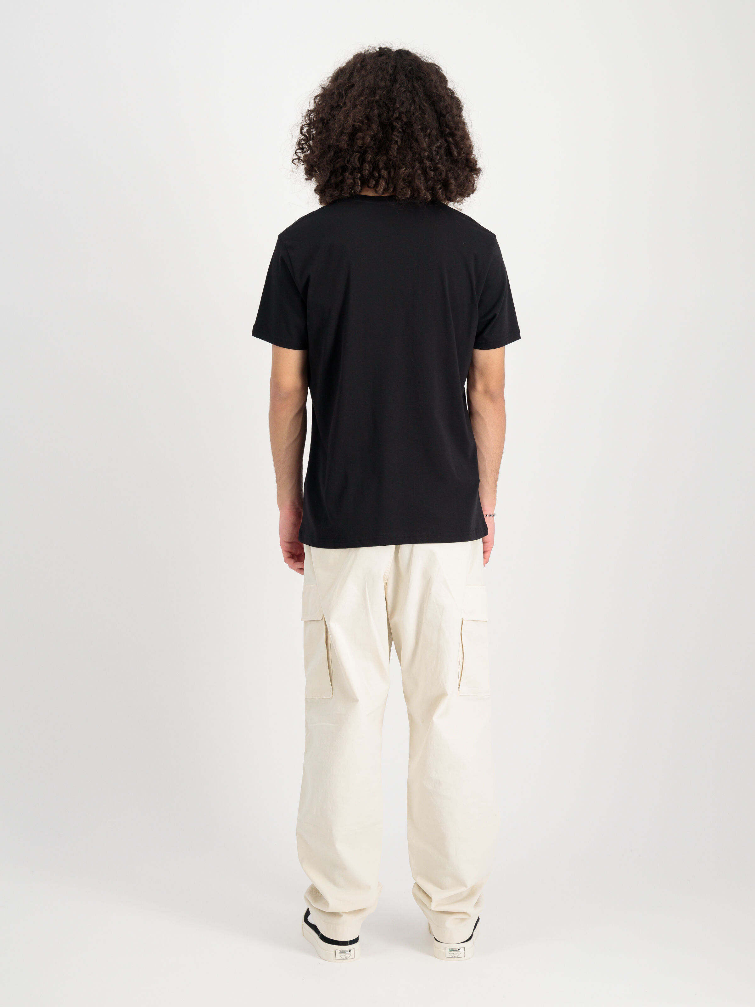 Basic Big Logo Carbon T-Shirt black/gold 100501CB_365_2_model__00002_109309