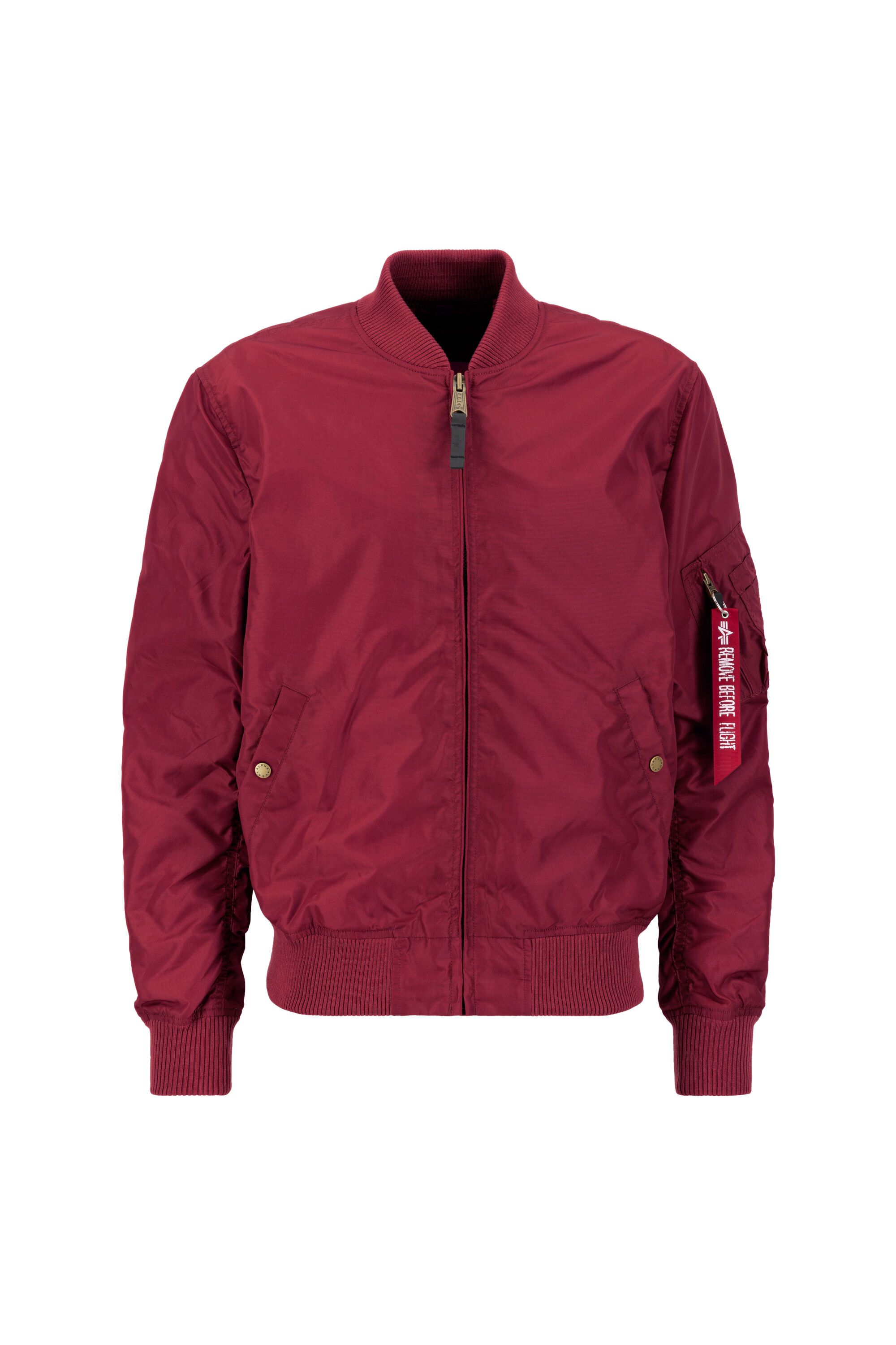 MA-1 TT Two Tone Bomber Jacket burgundy