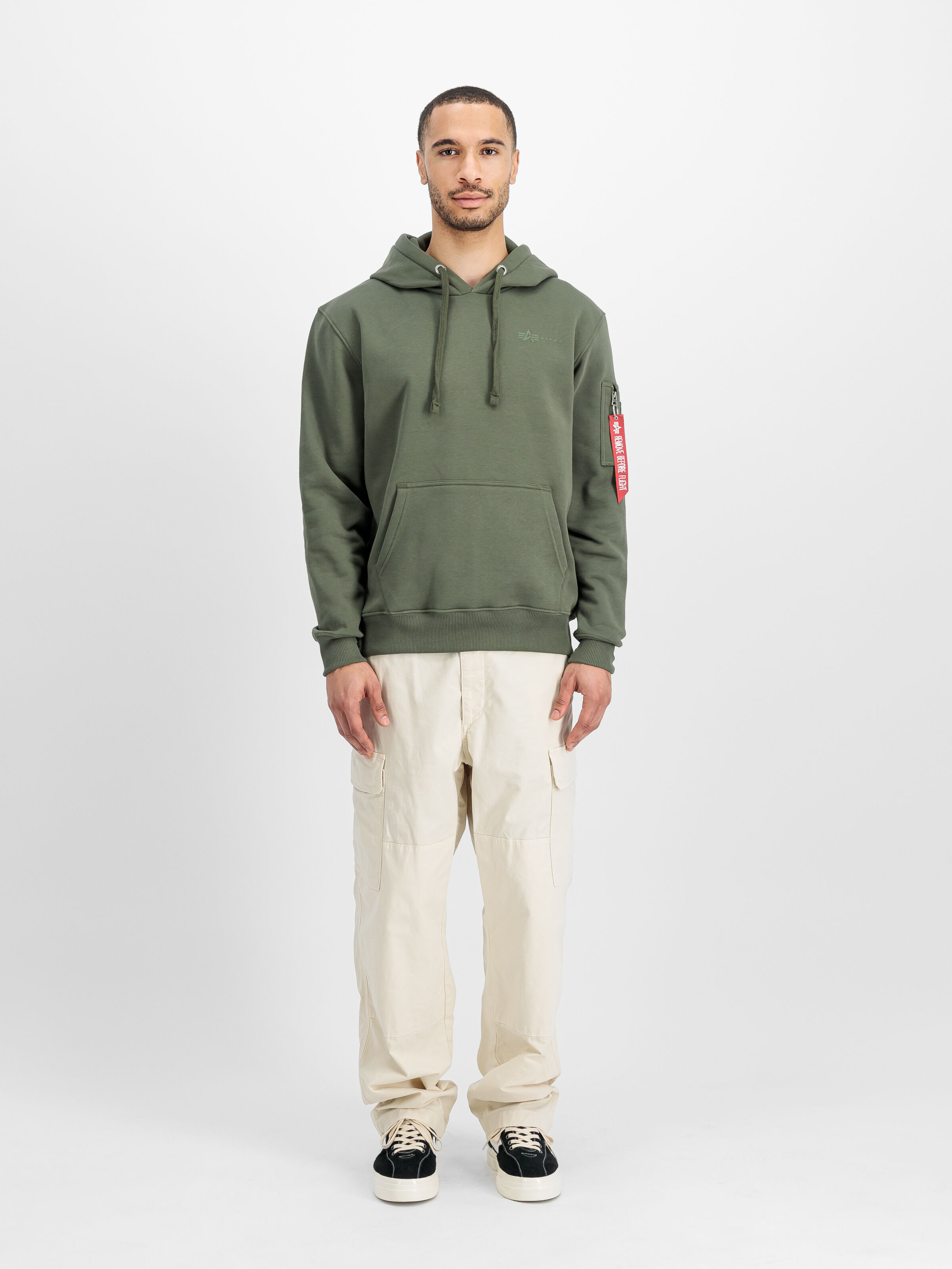 Air Force Hoodie dark olive 138337_142_2_model_00001_125962