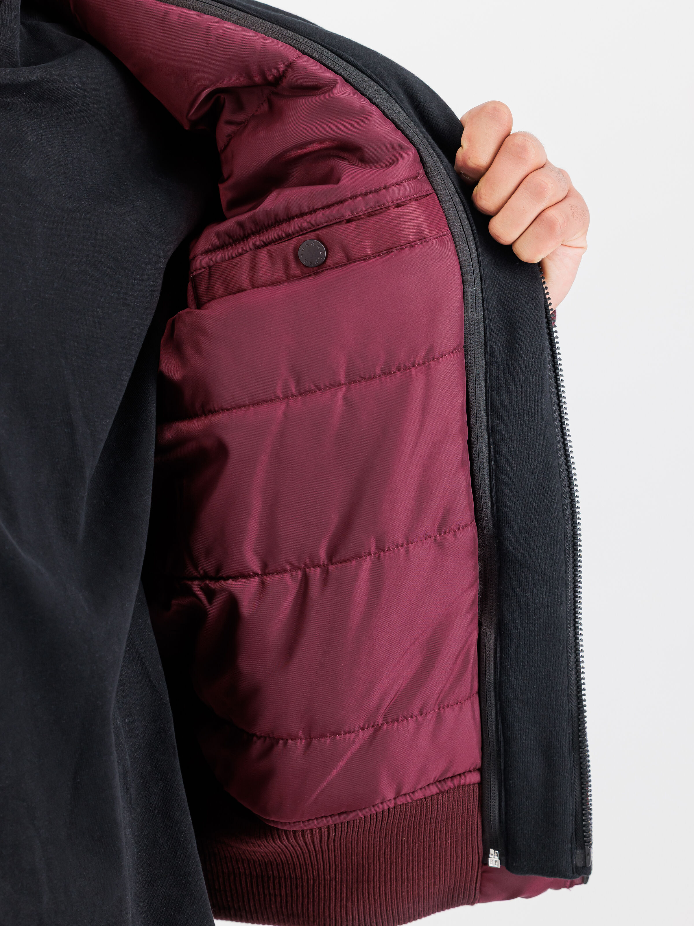 MA-1 D-Tec Hood Bomber Jacket dark cherry 183110_608_3_detail_00002_166524