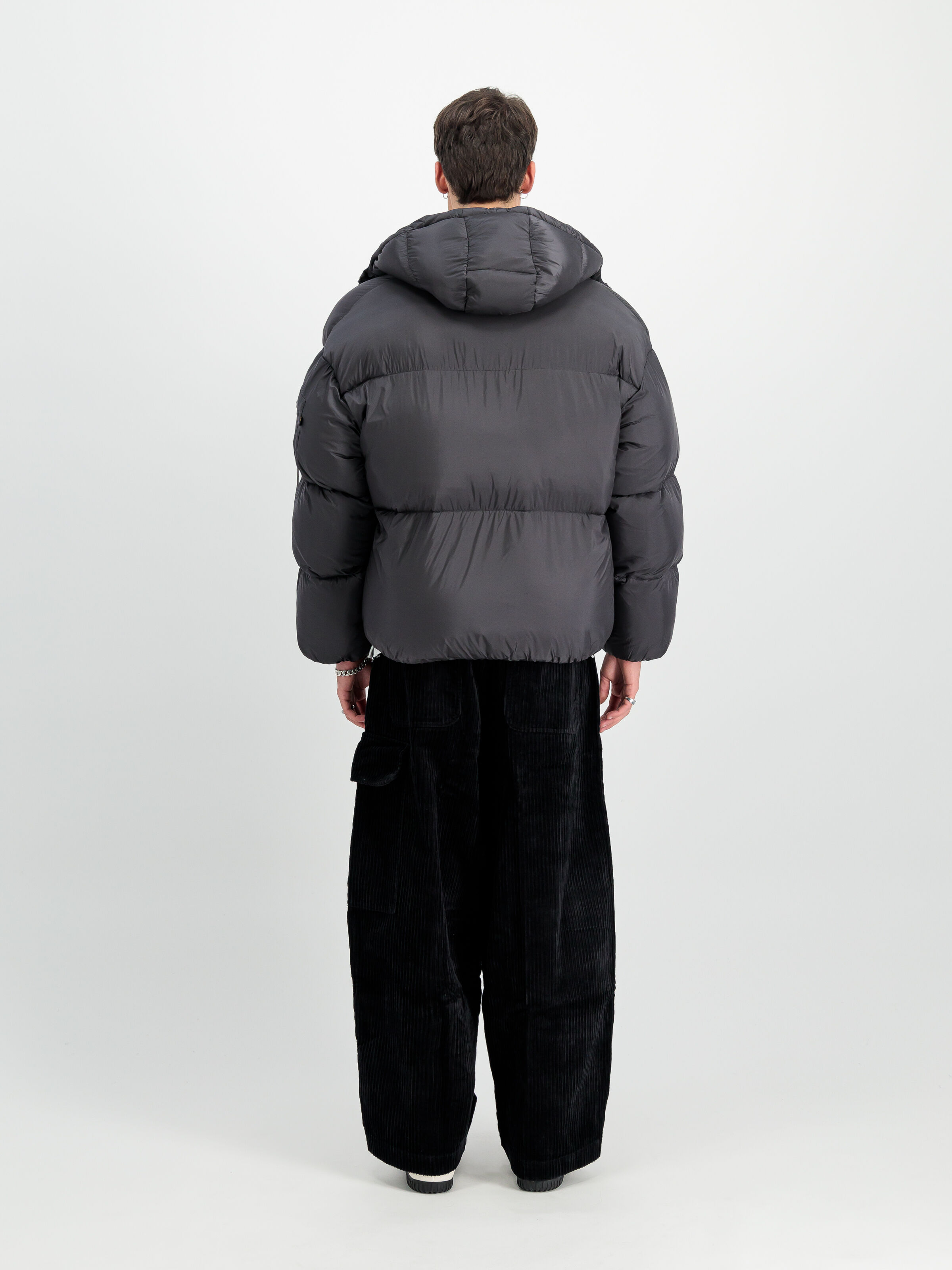 Cloud Puffer Bomber Winter Jacket vintage grey 148130_684_2_model_00002_117275