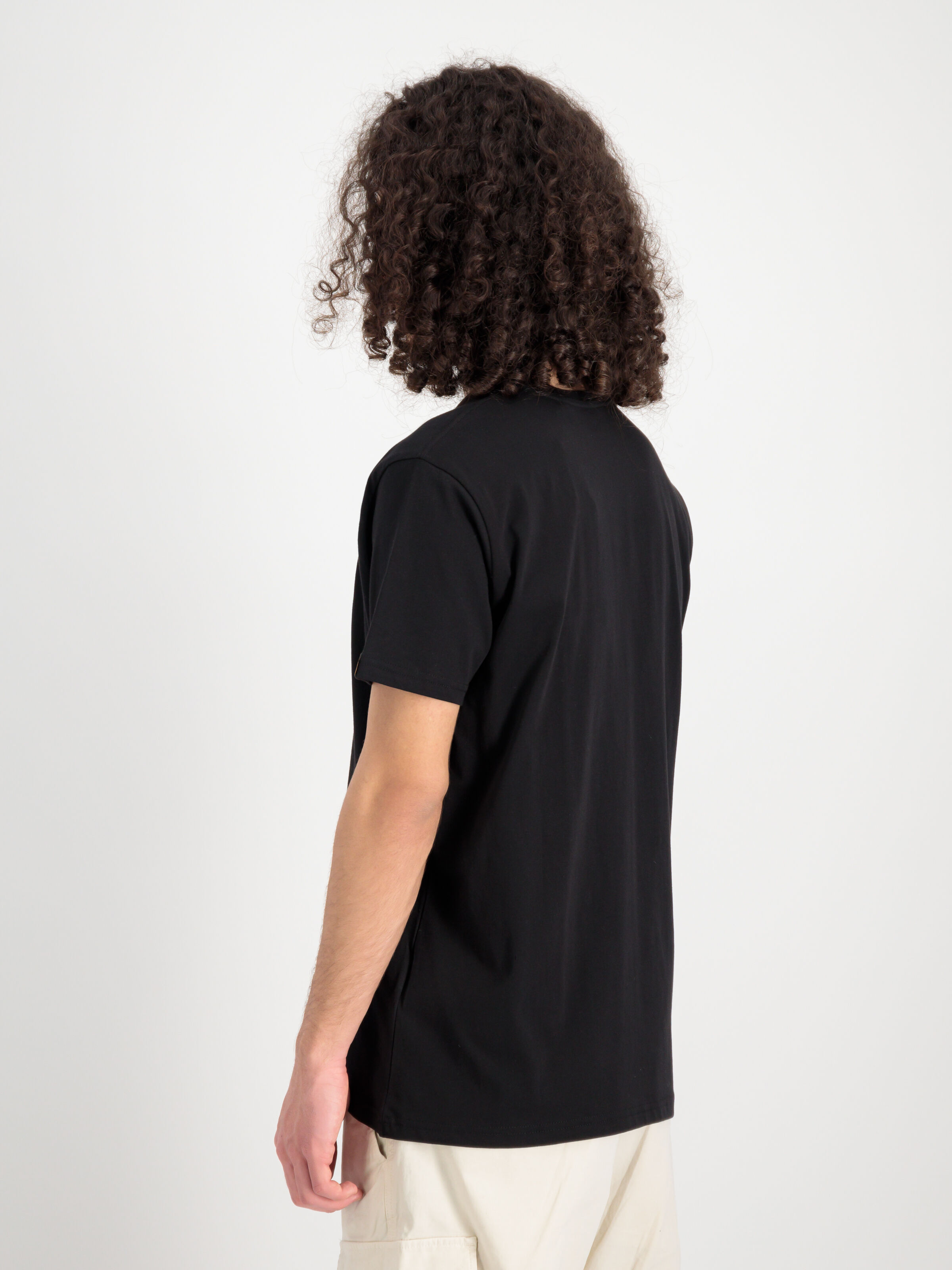 Basic Big Logo Carbon T-Shirt black/gold 100501CB_365_2_model__00004_109311