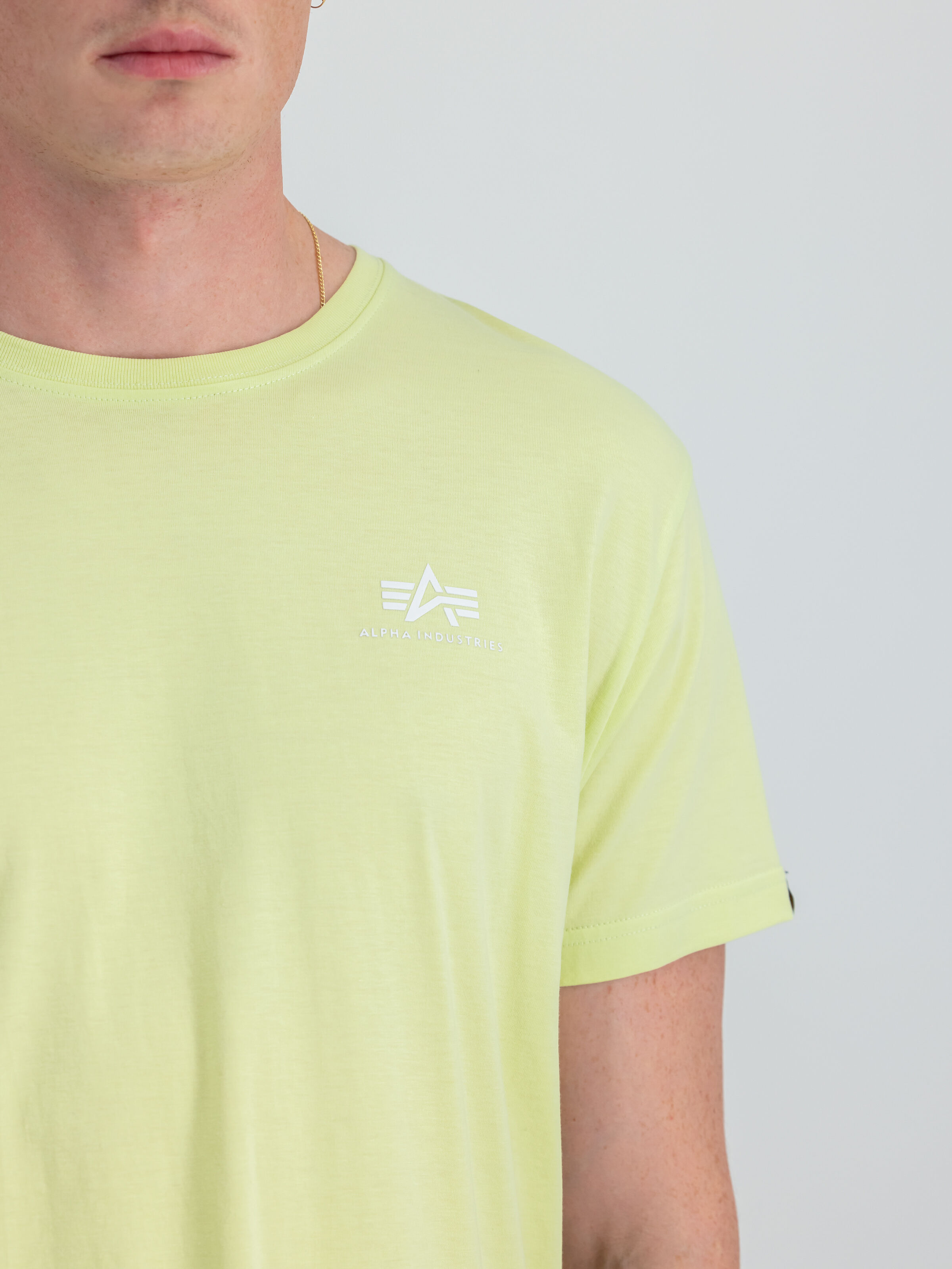 Basic Small Logo T-Shirt Arctic Lime 188505_722_3_detail_00001_97204