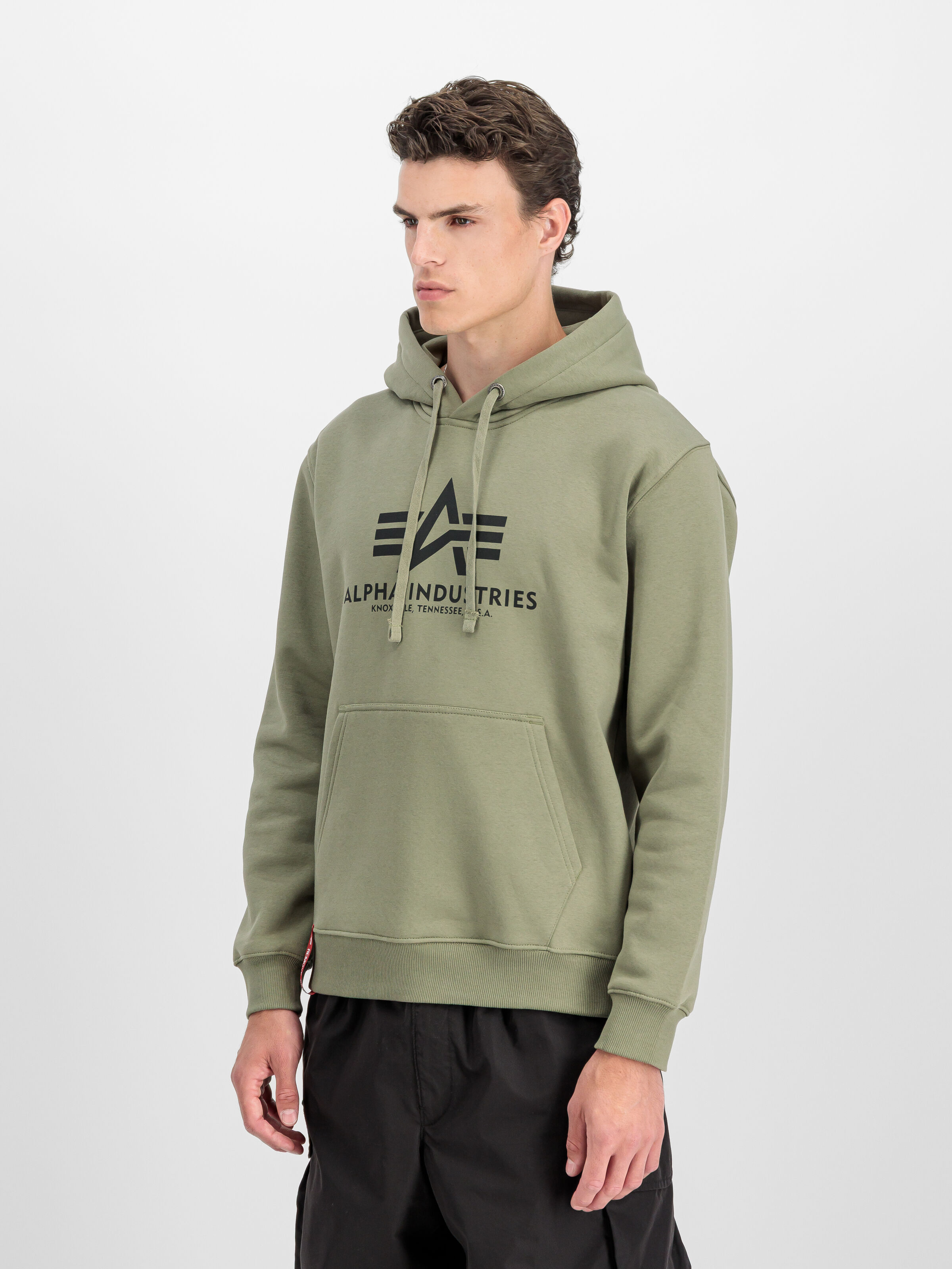 Basic Big Logo Hoodie olive 178312_11_2_model_00002_189265