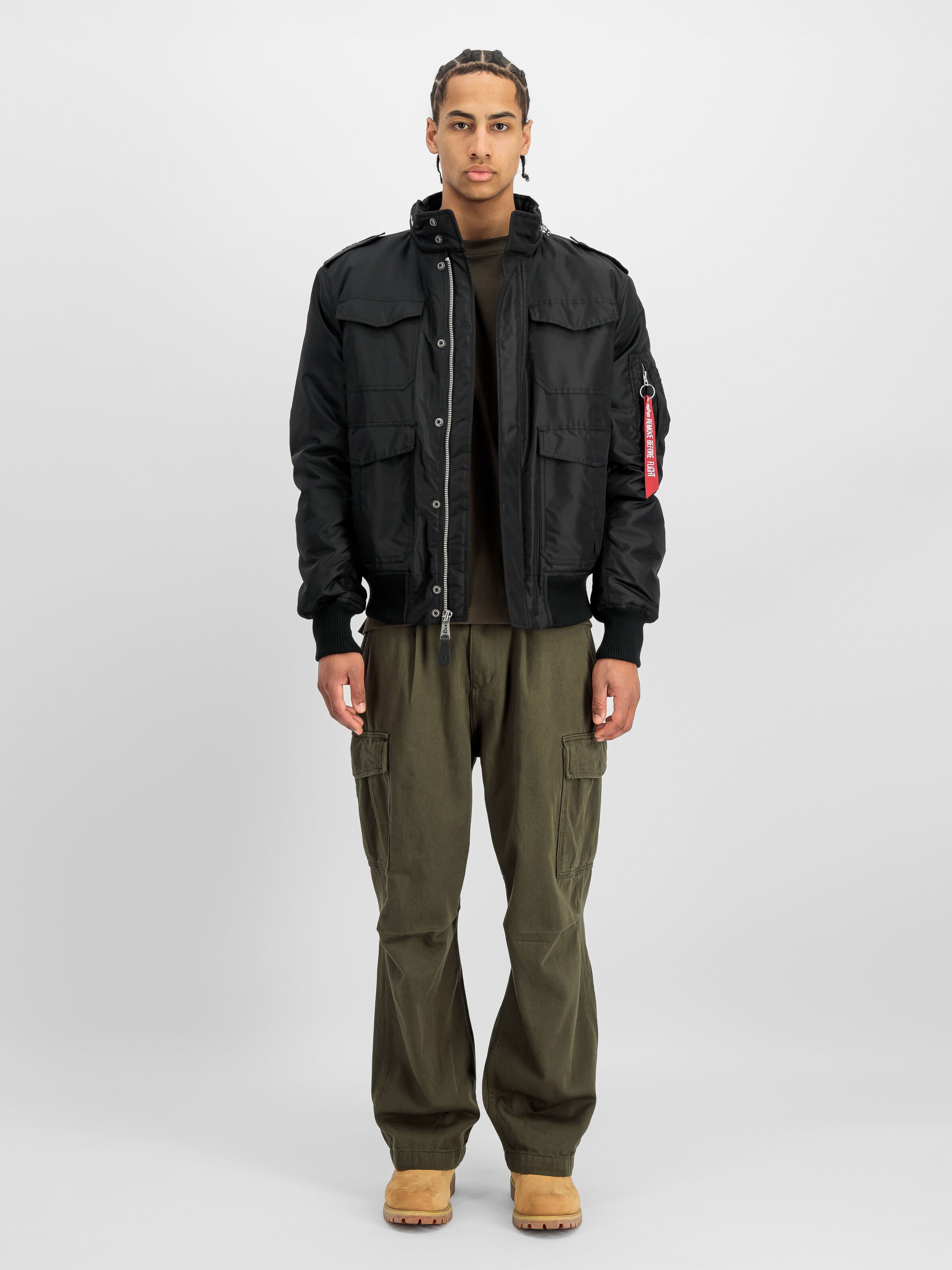 M-65 Hybrid Sherpa Field Jacket black 268134_03_2_model_00001_235877