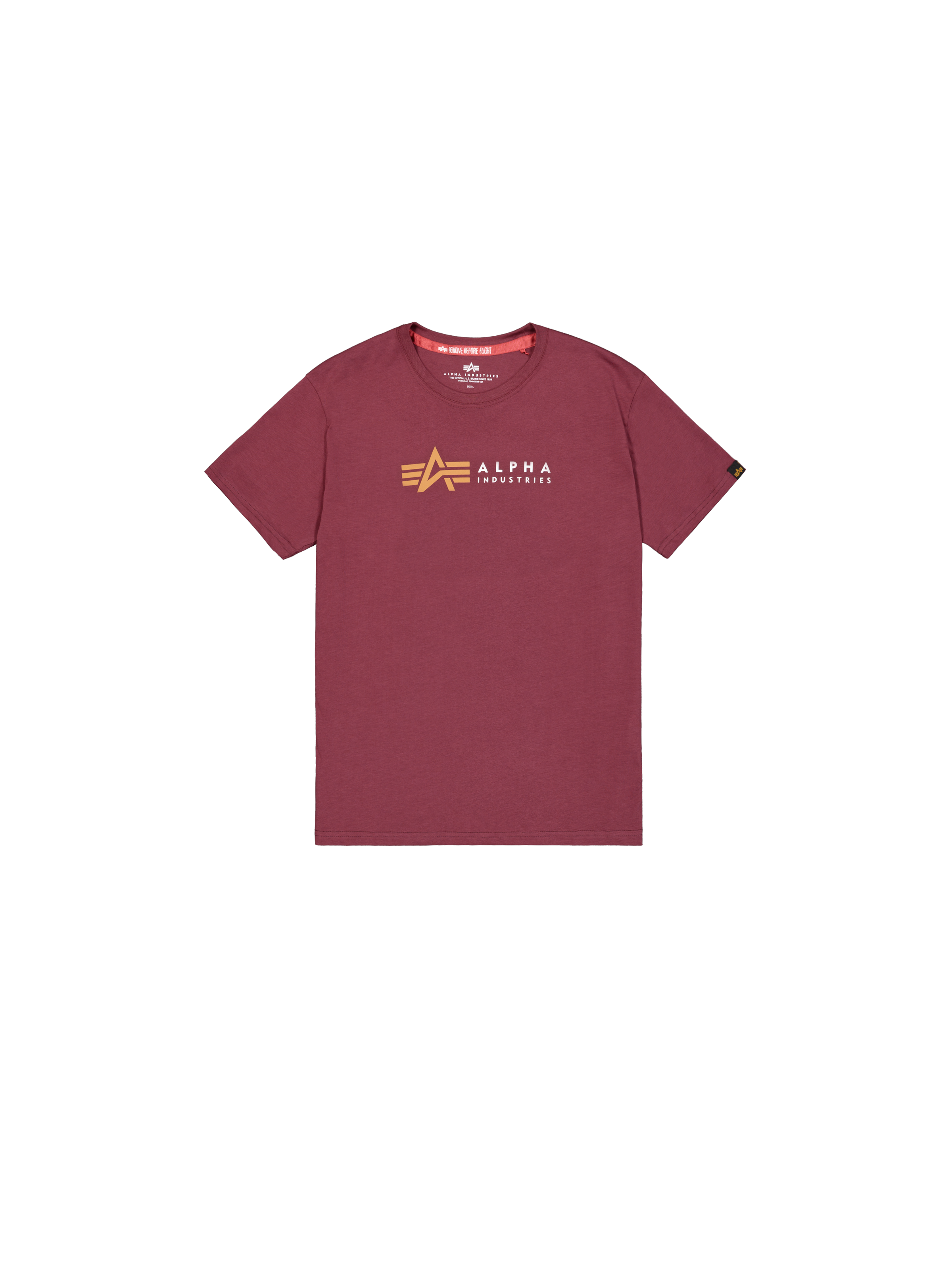 Alpha Label T-Shirt burgundy 118502_184_1_flatlay_00001_194635.png
