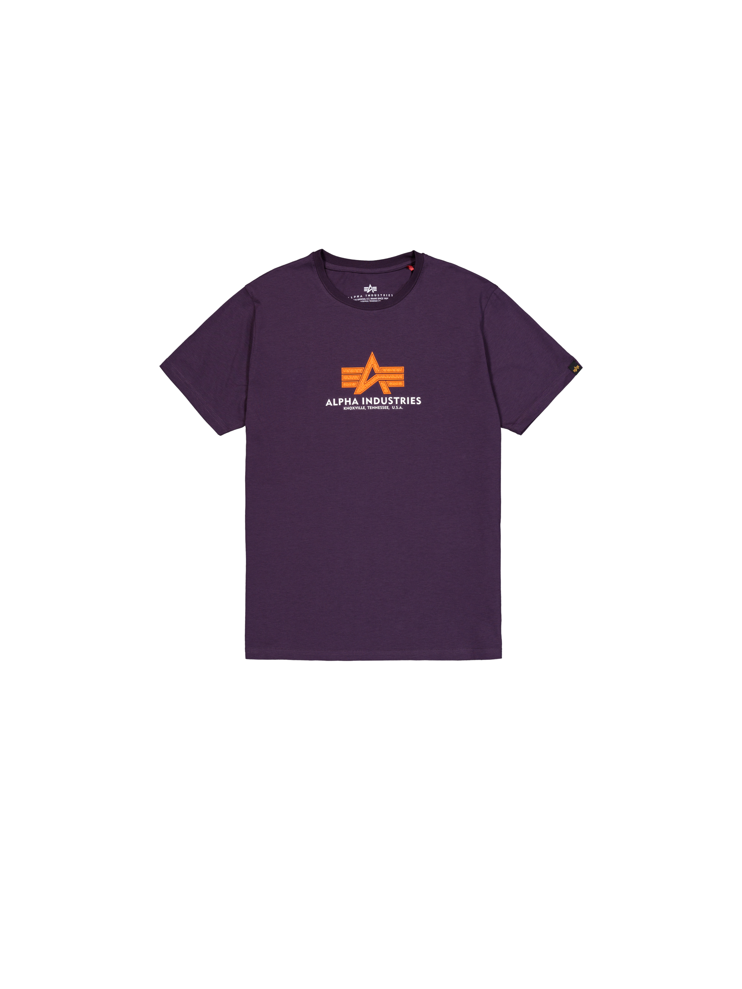 Basic Big Logo Rubber T-Shirt Plum 100501RB_719_1_flatlay_00001_129256.png