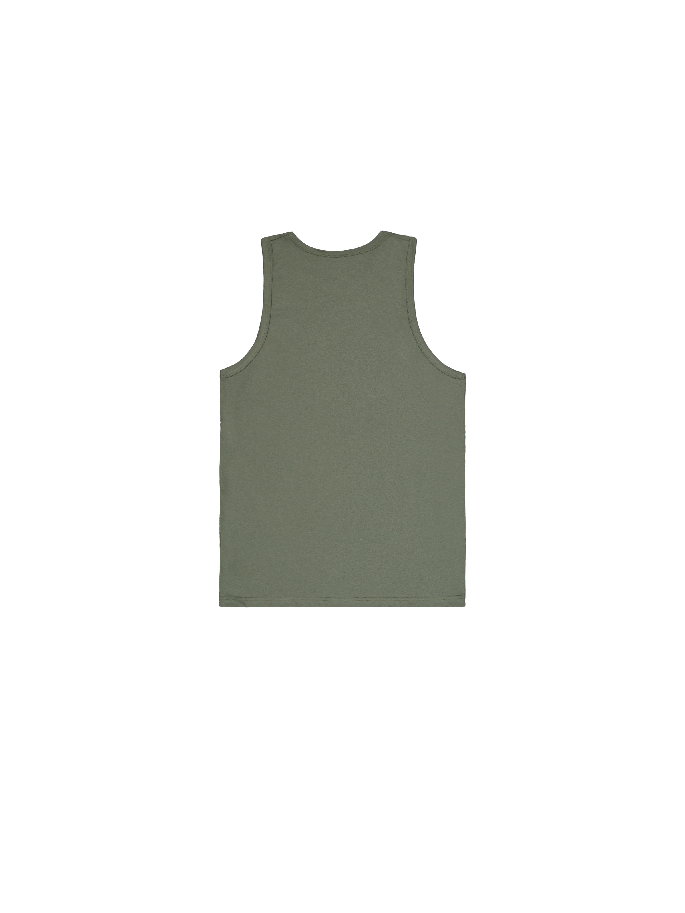 Basic Small Logo Tank dark olive 196541_142_1_flatlay_00002_151538