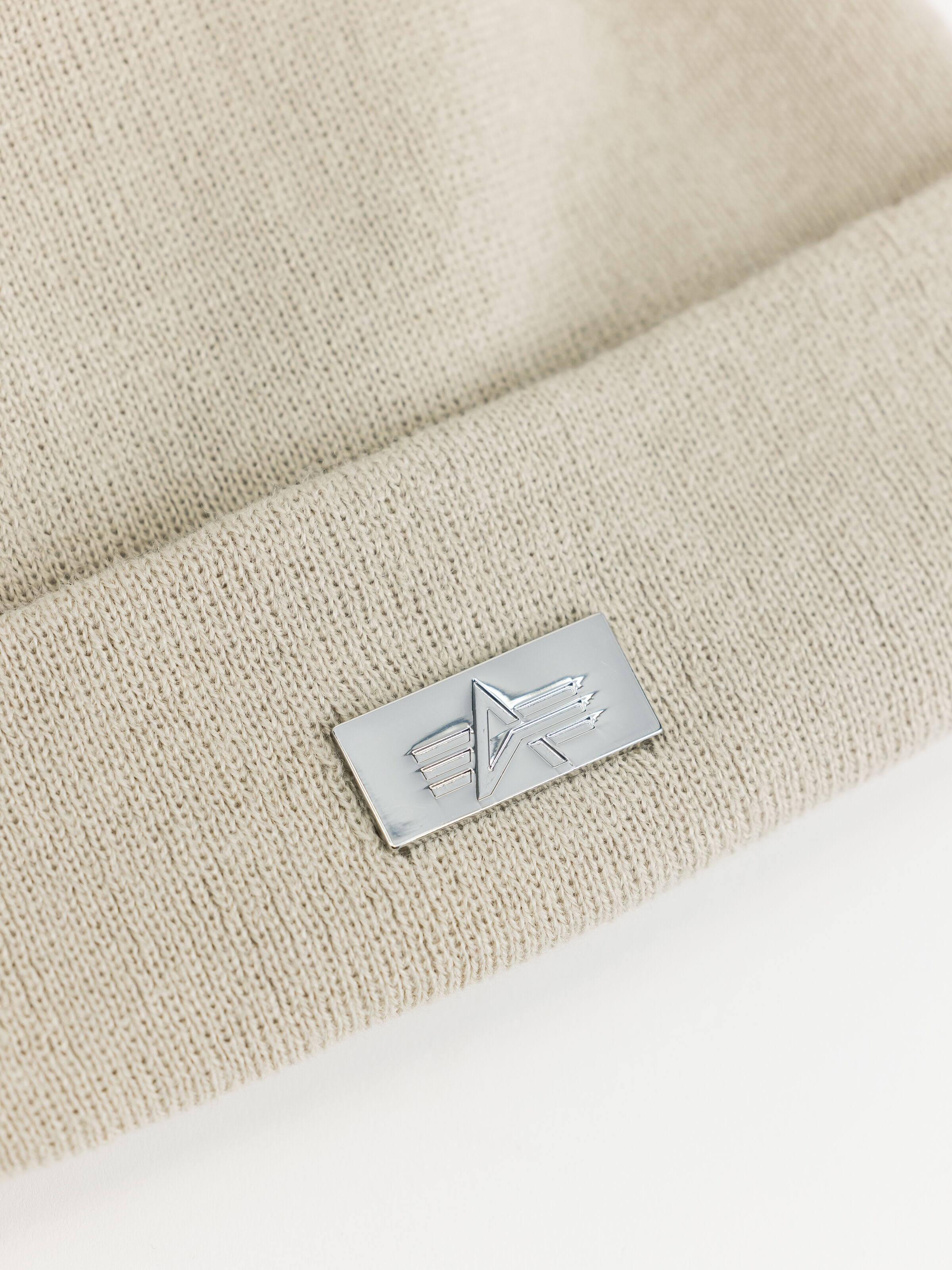 Metal Label Beanie organic beige 268915_627_3_detail_00001_235006
