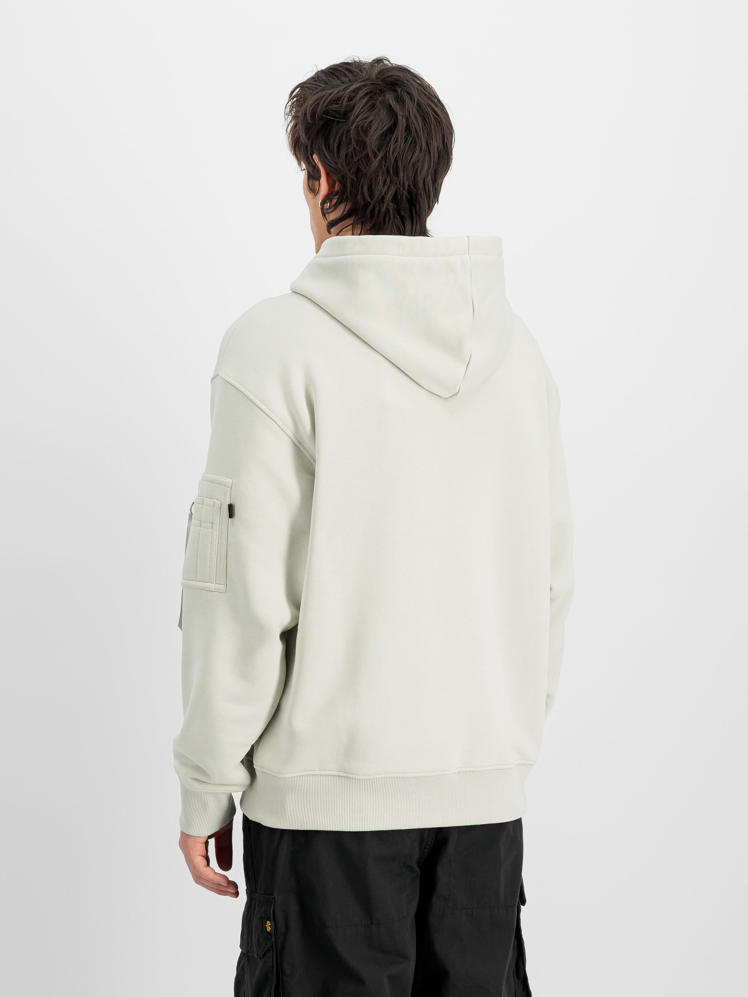 Dye To Match Mid Logo Hoodie stone 268337_10_2_model_00003_232188