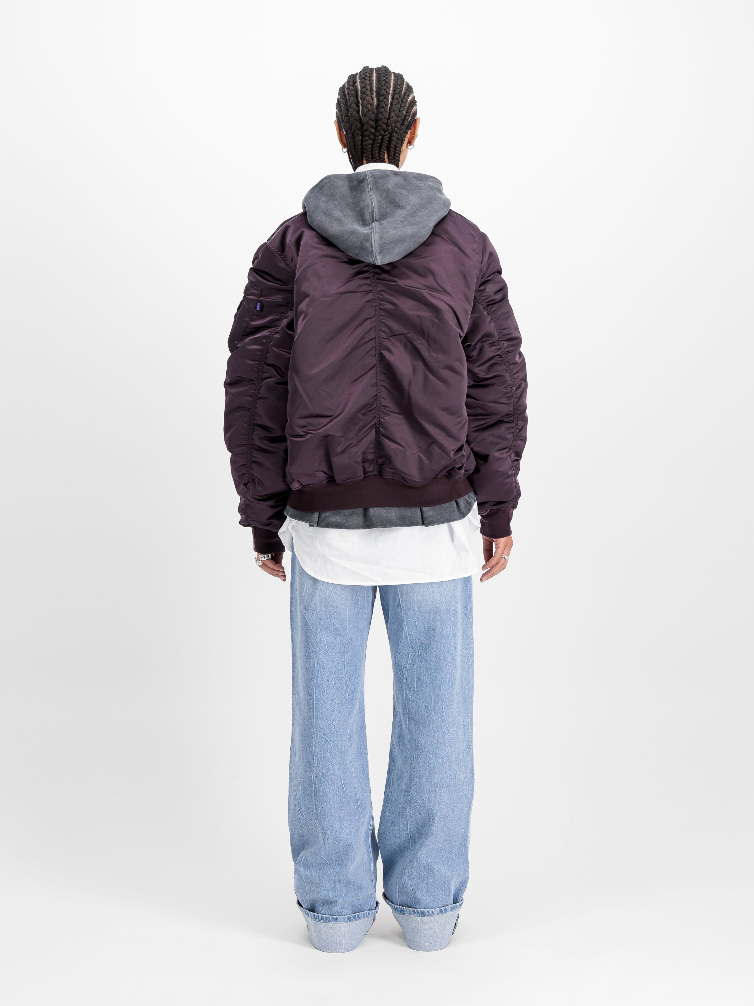 MA-1 UV Bomber Jacket Plum 146115UV_719_2_model_00002_113199