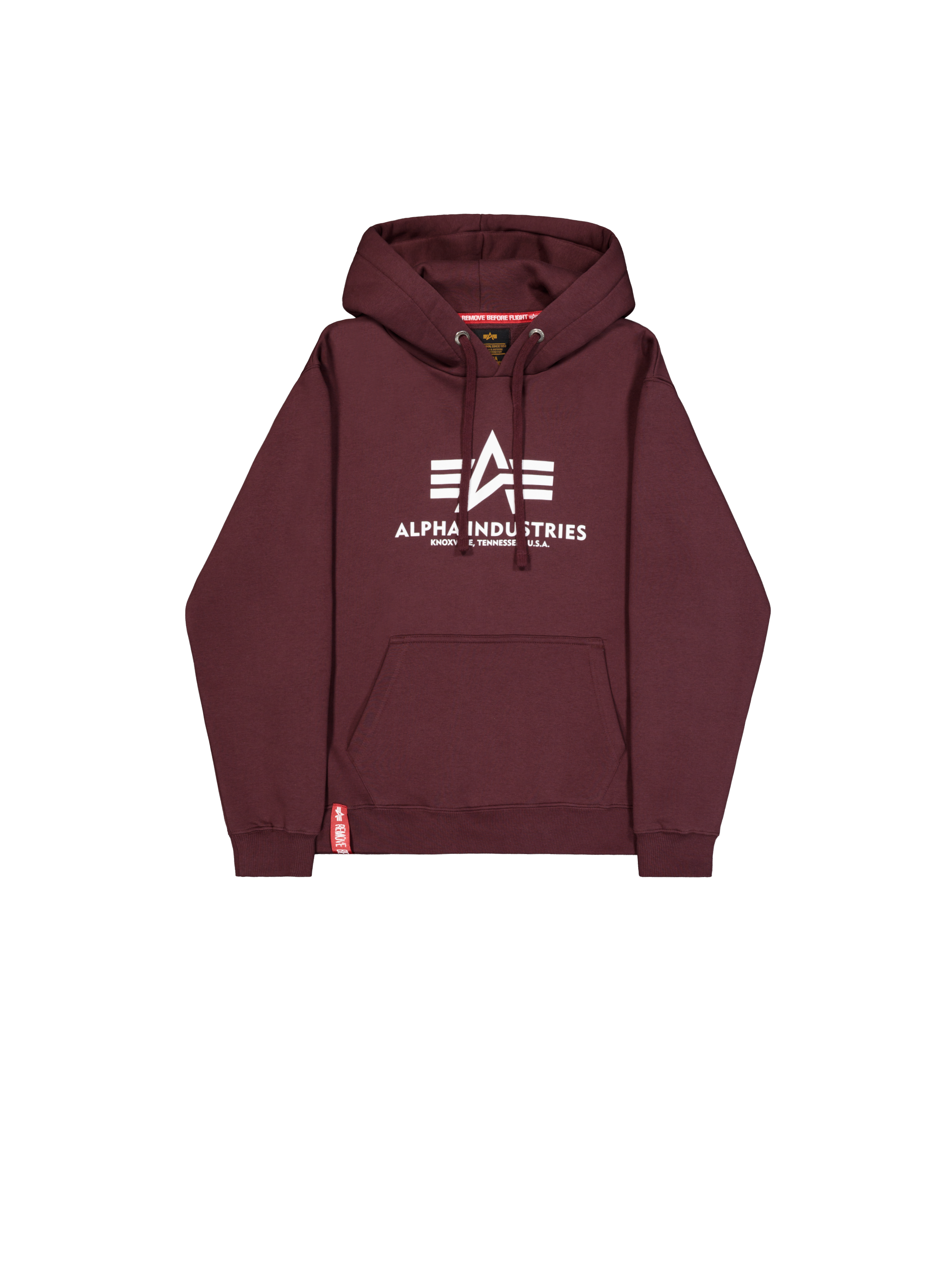 Basic Big Logo Hoodie deep maroon 178312_21_1_flatlay_00001_187103.png