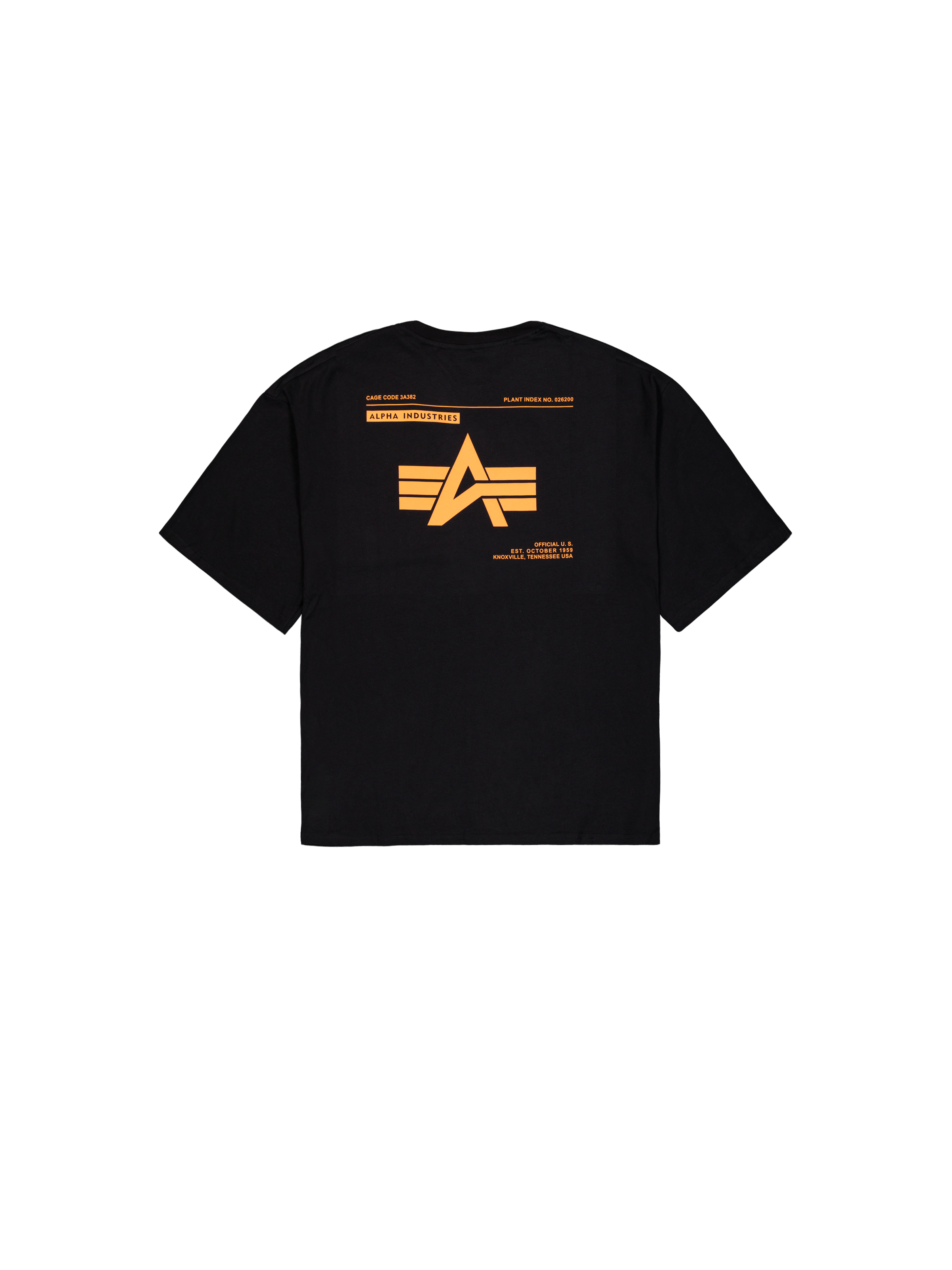 Logo Code Backprint T-Shirt black 146507_03_1_flatlay_00002_99648