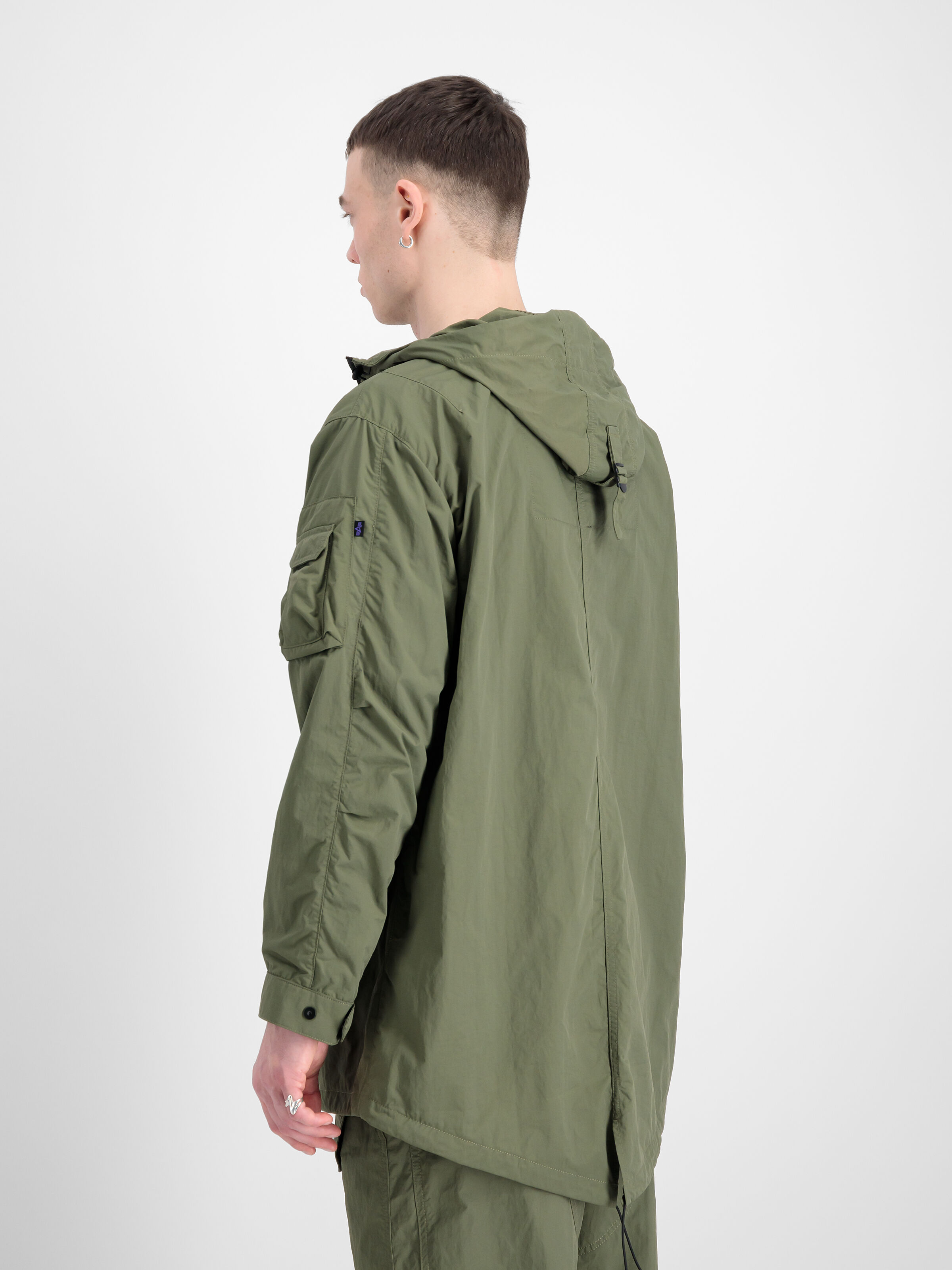 Utility UV Fishtail Jacket sage-green 146117UV_01_2_model_00004_102826
