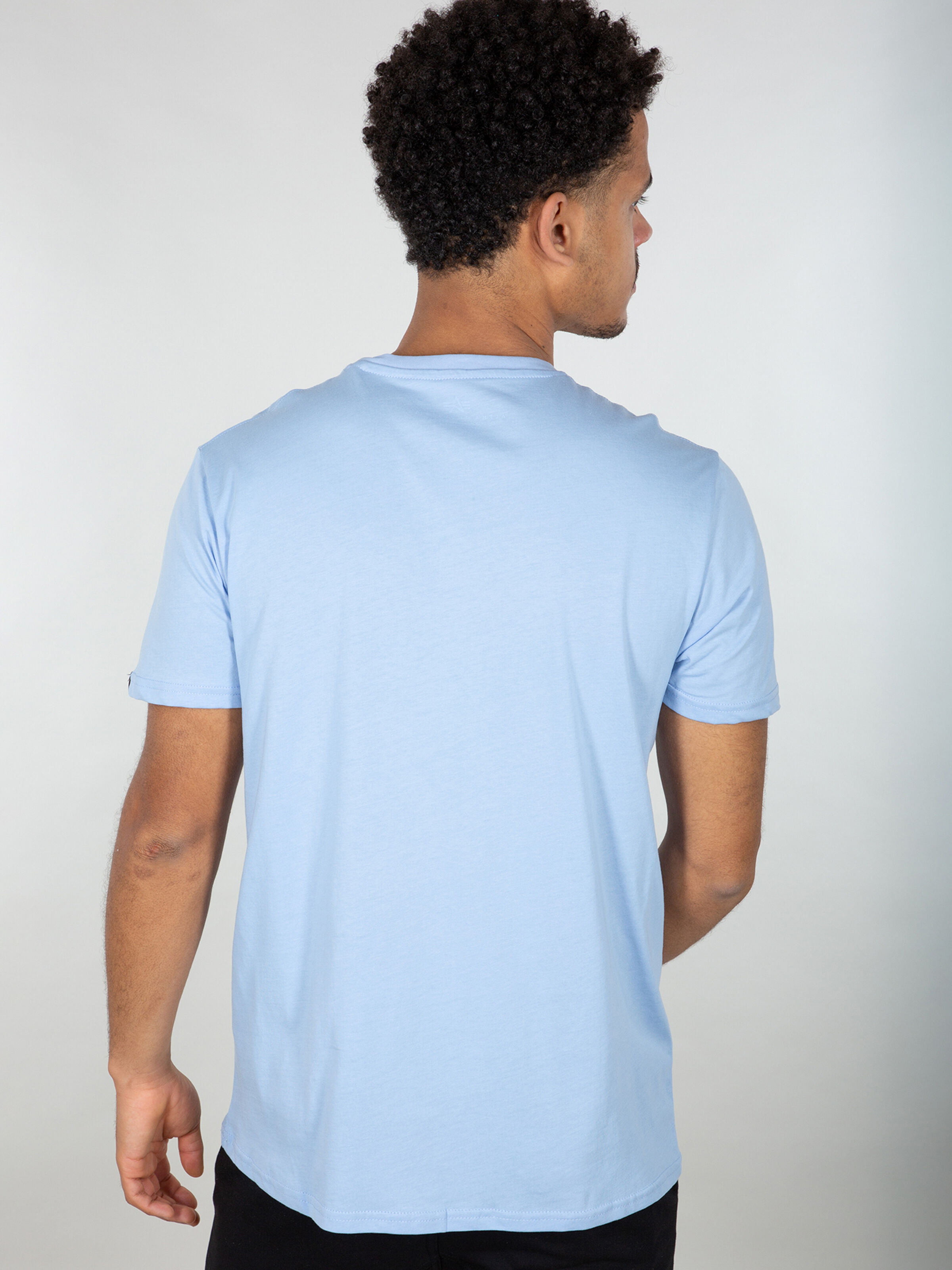 Basic Blue T Basic Big Logo T-Shirt | Alpha Industries