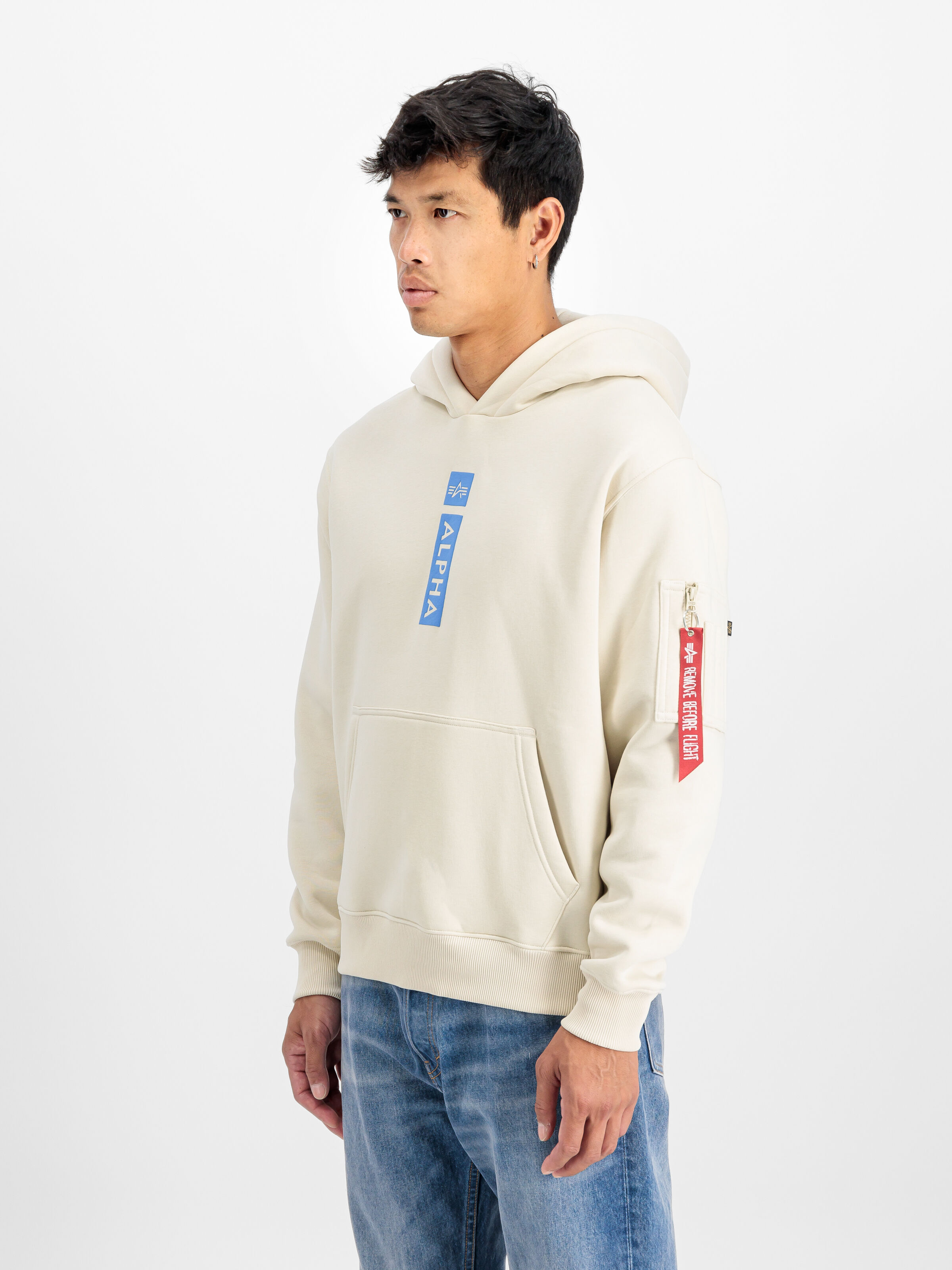Alpha Puff Print Hoodie vintage white 146338_300_2_model_00003_118437