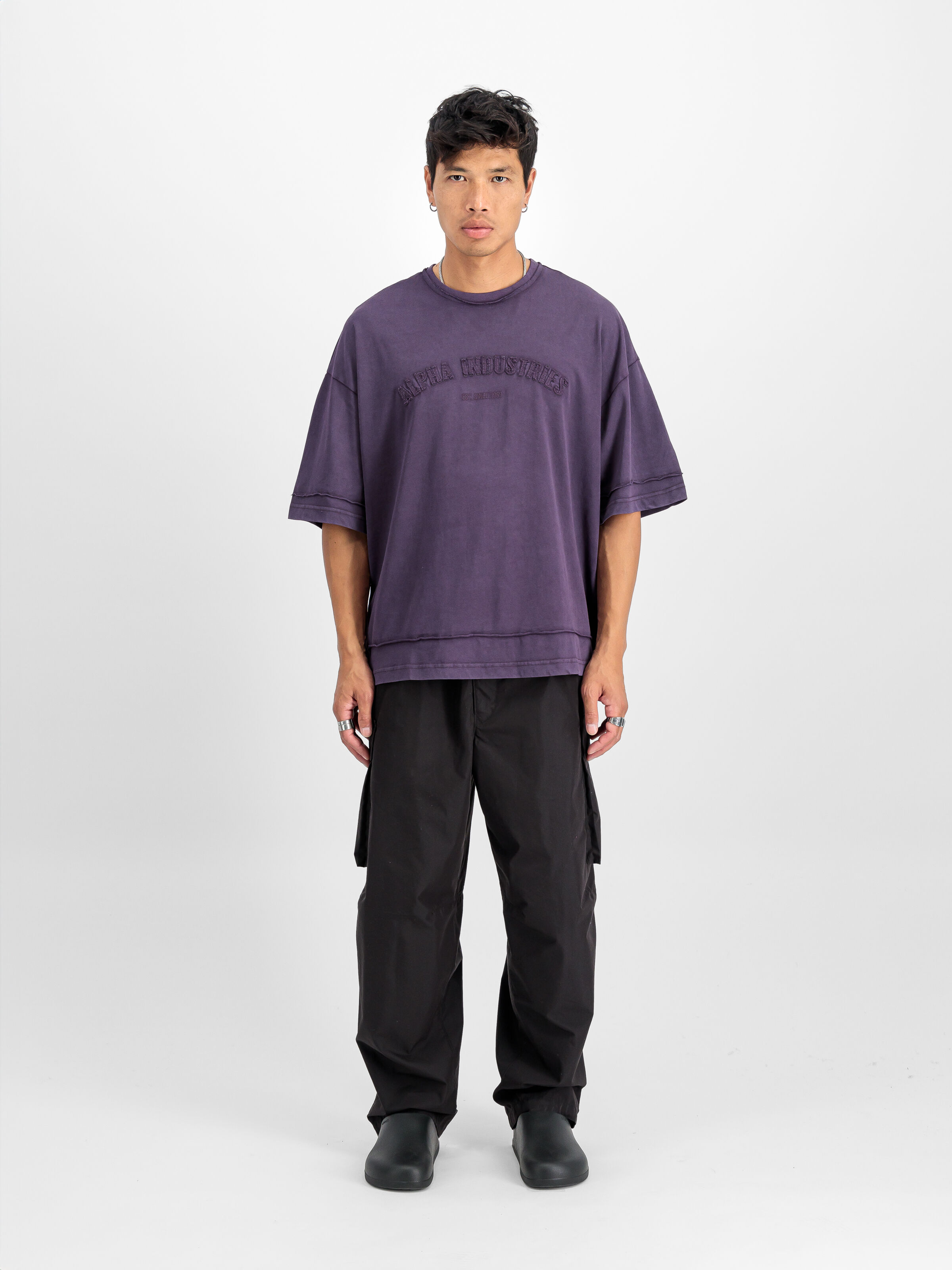 Open Edge T-Shirt Plum 148505_719_2_model_00001_108874