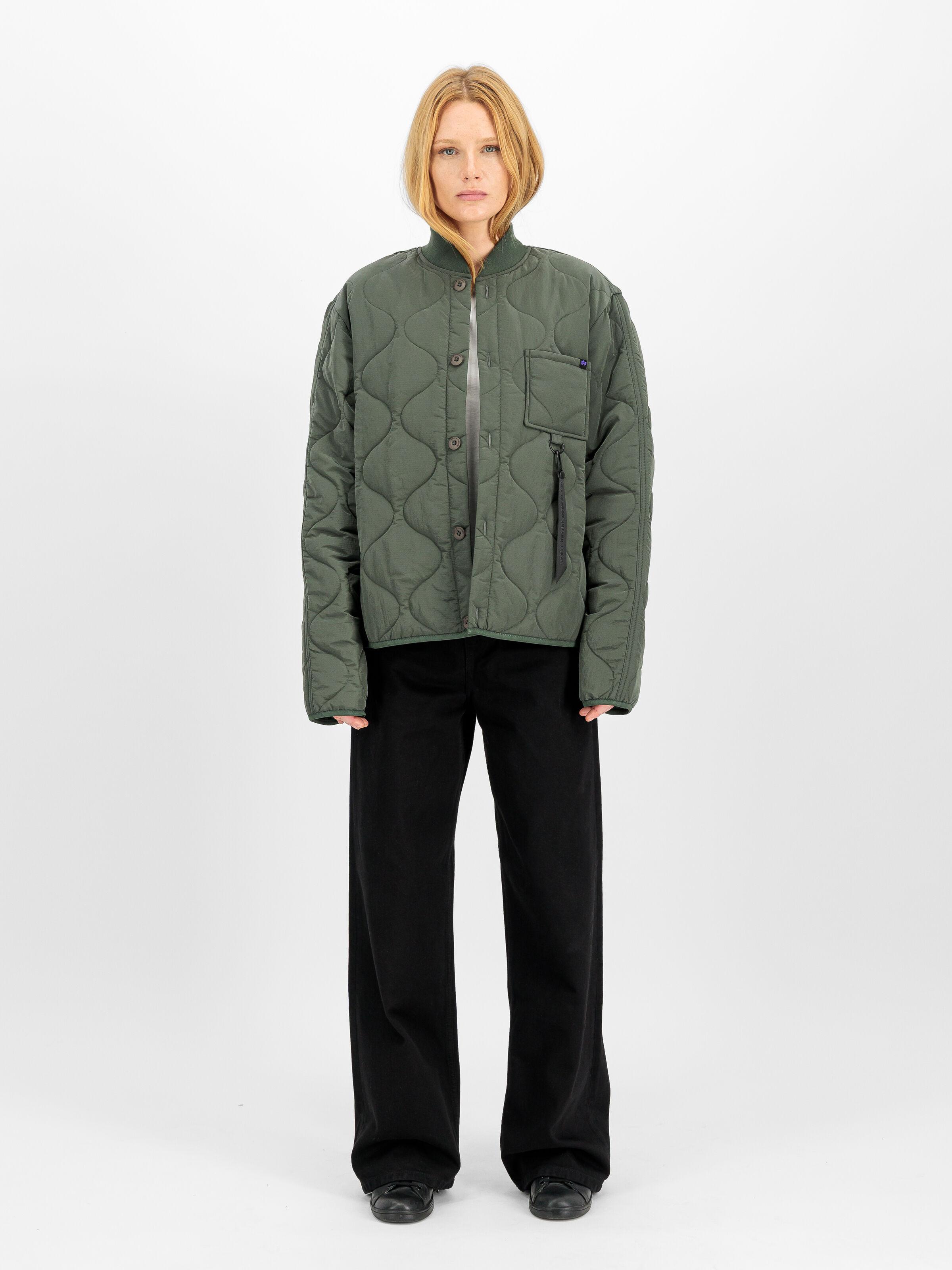 CWU-9/P Quilted UV Field Jacket vintage green 768006_432_2_model_00005_245600