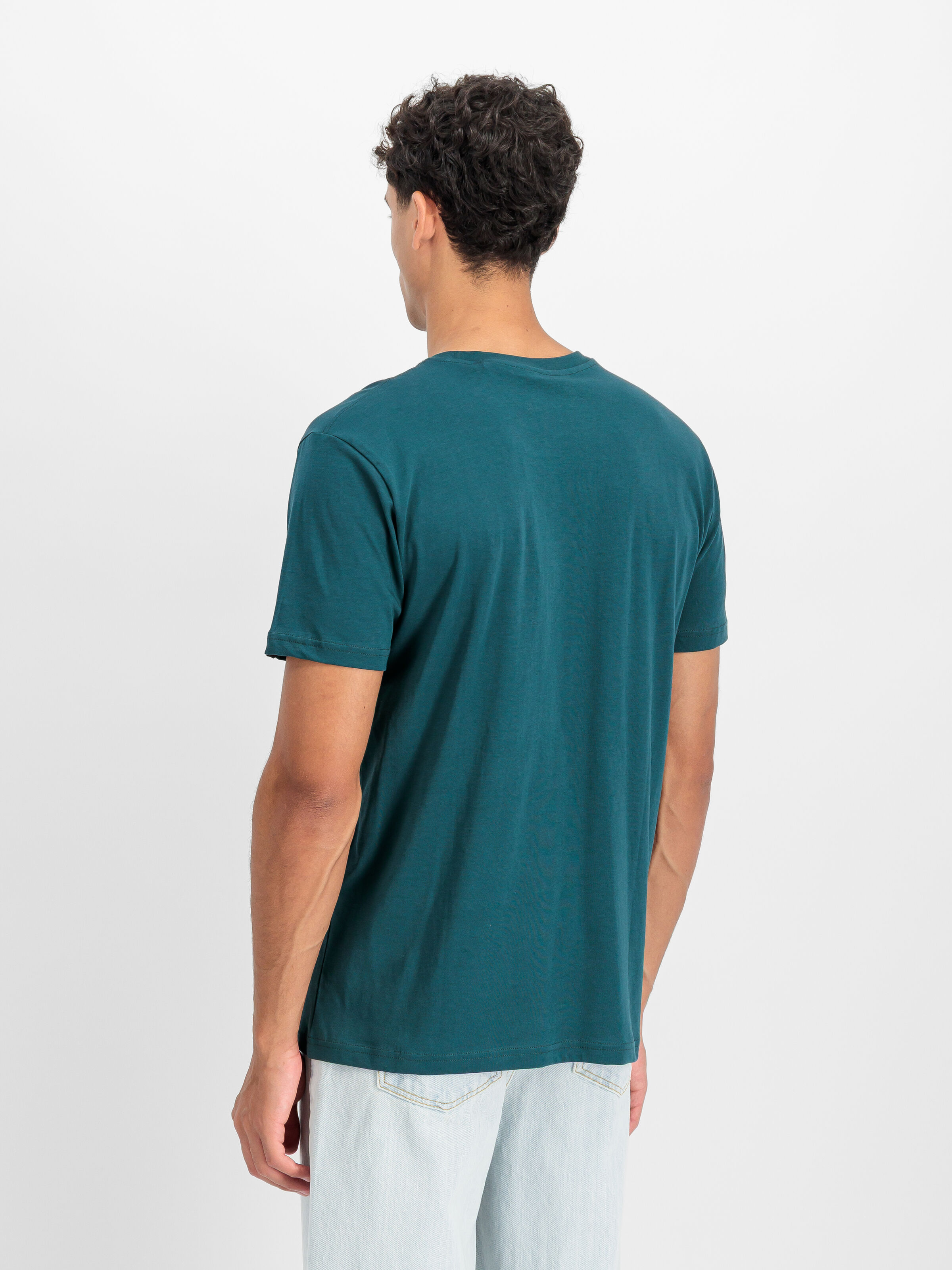 Basic Big Logo T-Shirt deep petrol 100501_609_2_model_00003_197368