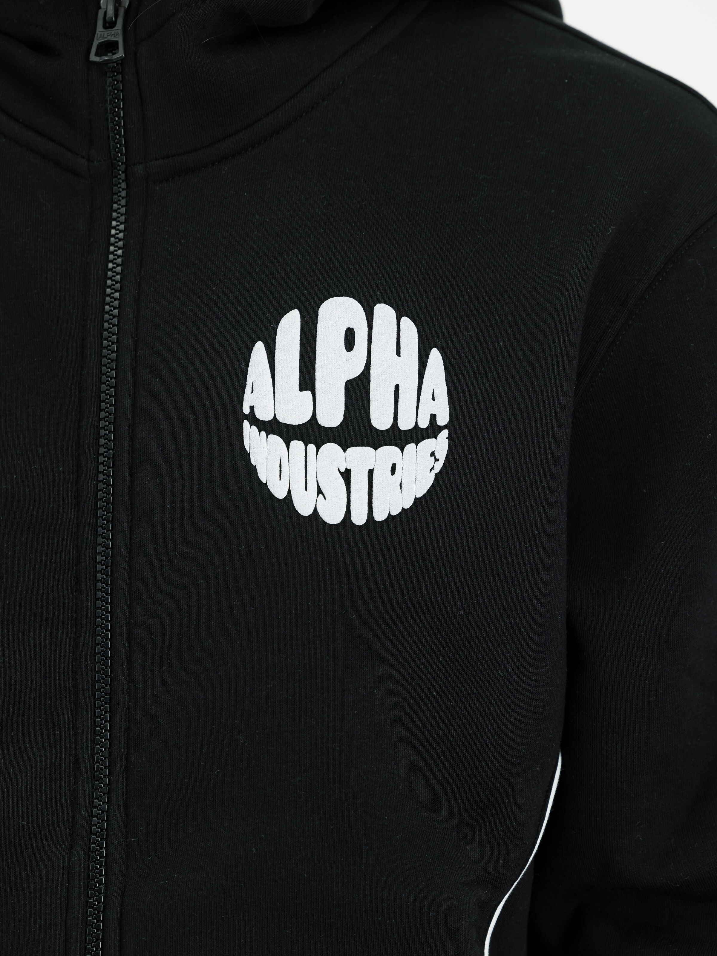 Logo Zip Hoodie black 156337_03_3_detail_00001_147656