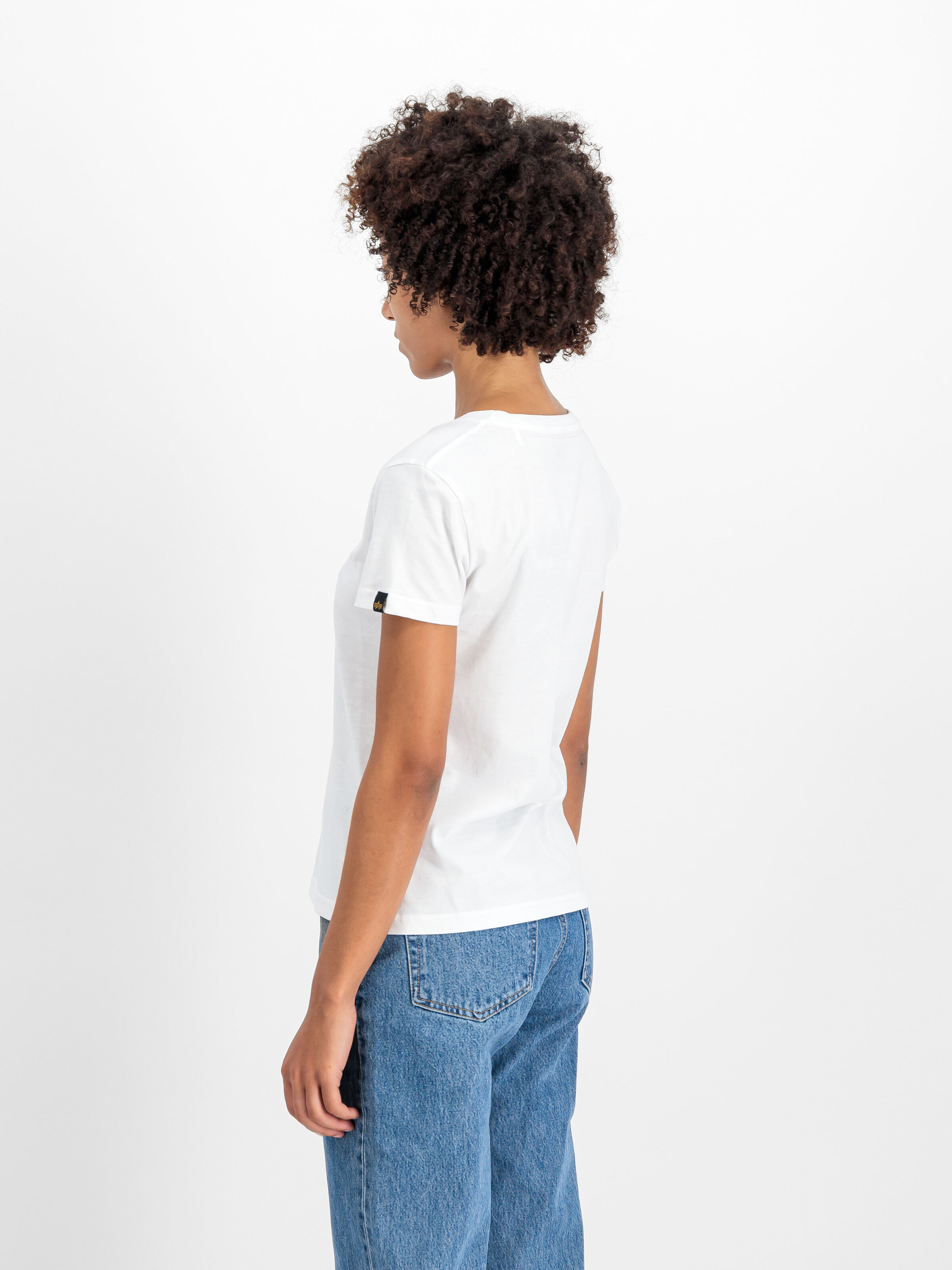 Basic Small Logo T-Shirt Women white 196054_09_2_model_00004_110694