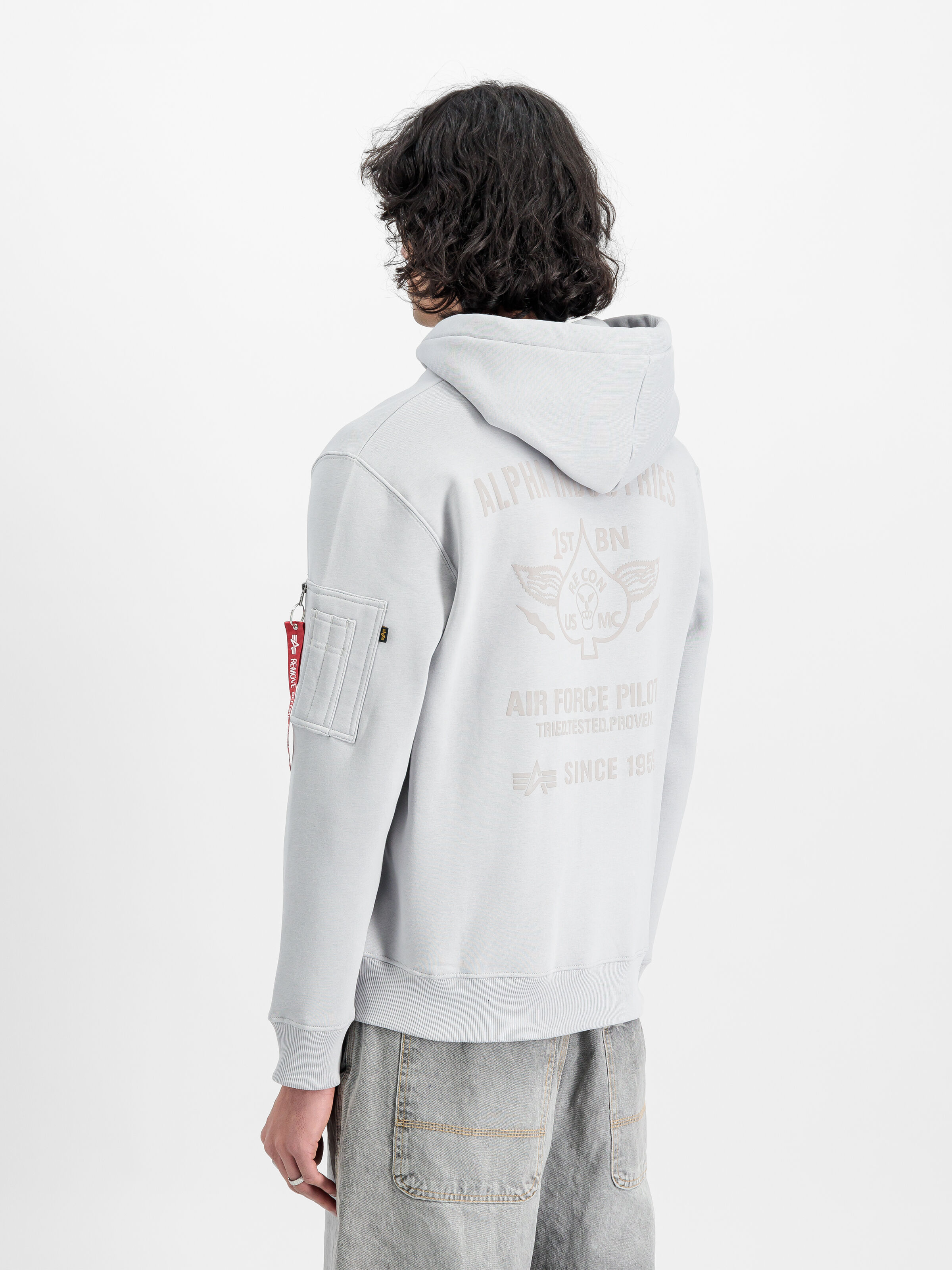 Air Force Hoodie pastel grey 138337_666_2_model_00004_129016