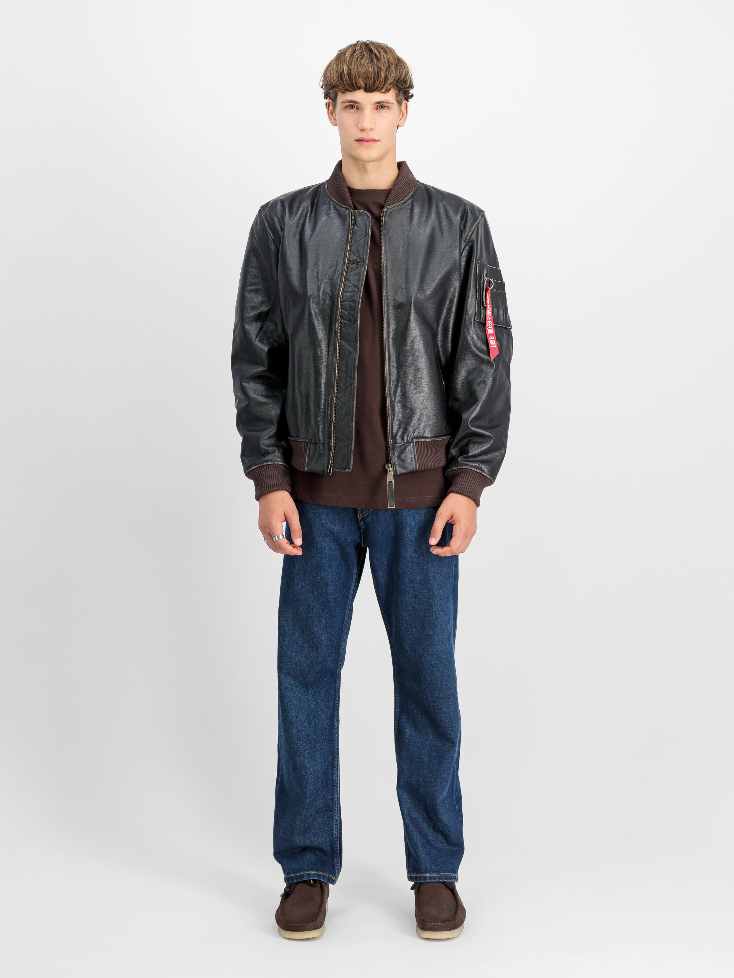 MA-1 Leather LF Bomber Jacket vintage brown 138121_250_2_model_00001_106023