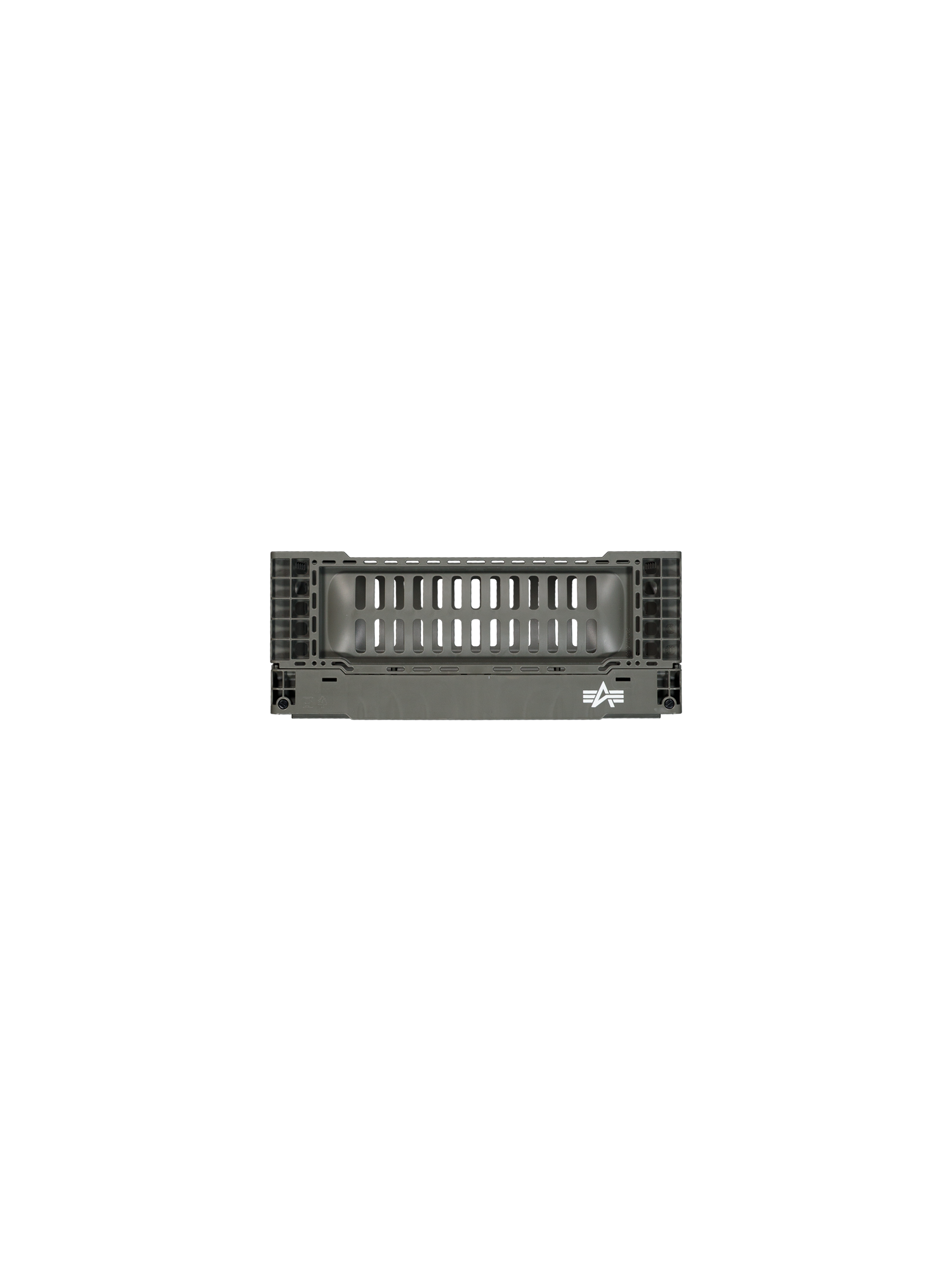 Alpha Flying A Logo Foldable Basket sage-green 266971_01_1_flatlay_00002_200260