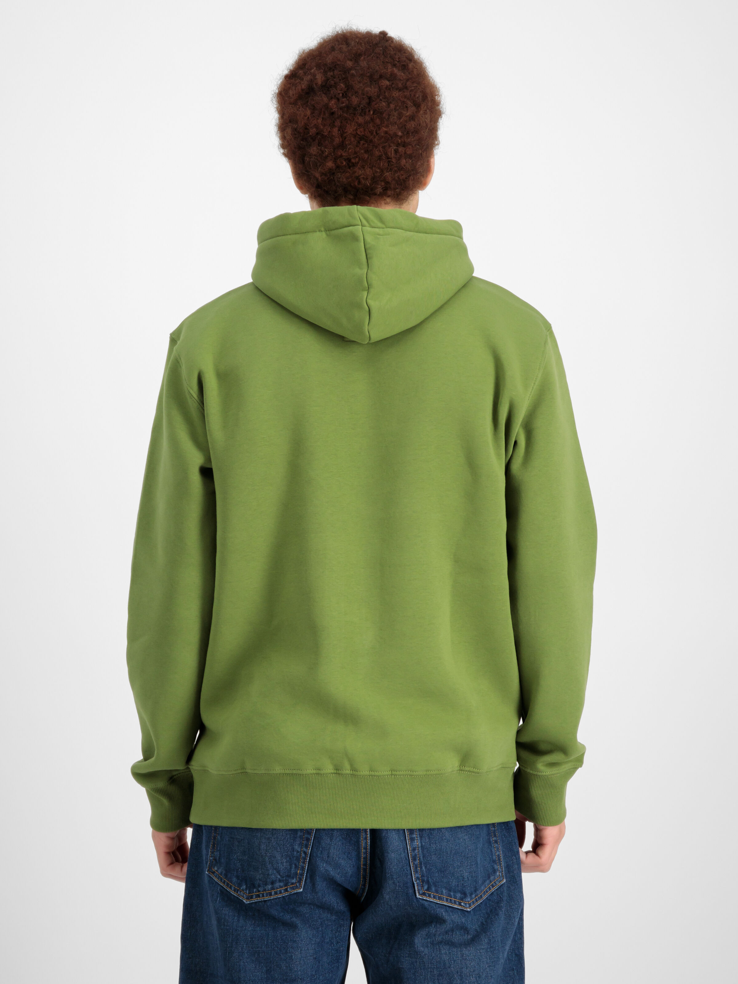 Basic Big Logo Hoodie moss green 178312_714_00008_182671