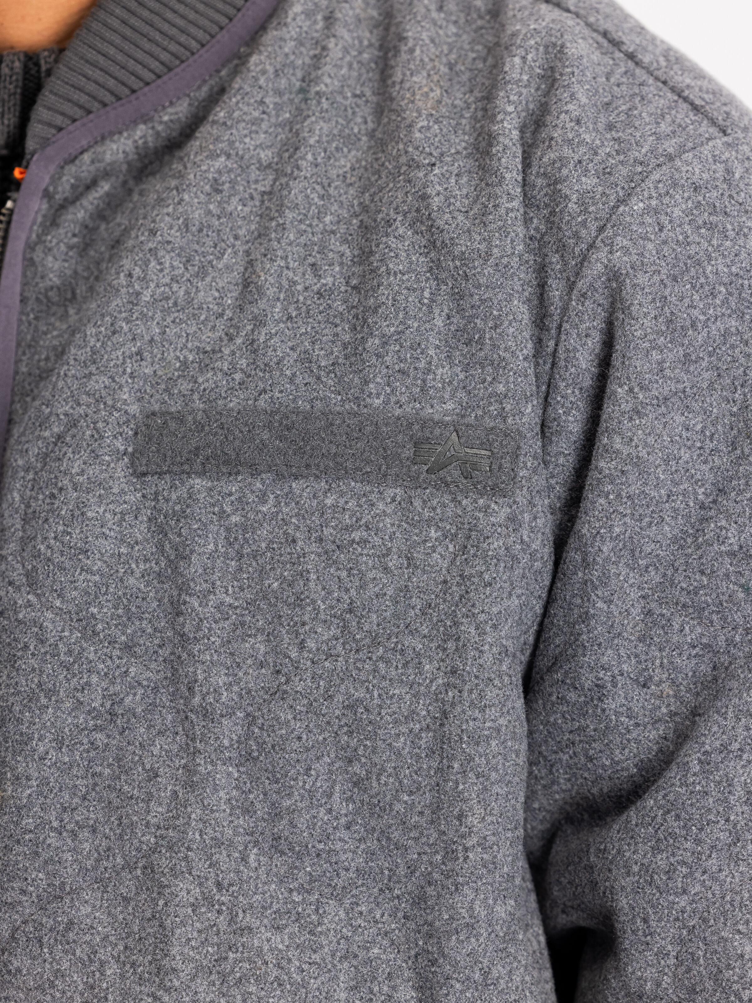 Quilted Liner Wool Outdoor Jacket silver 148113_31_3_detail_00001_108513