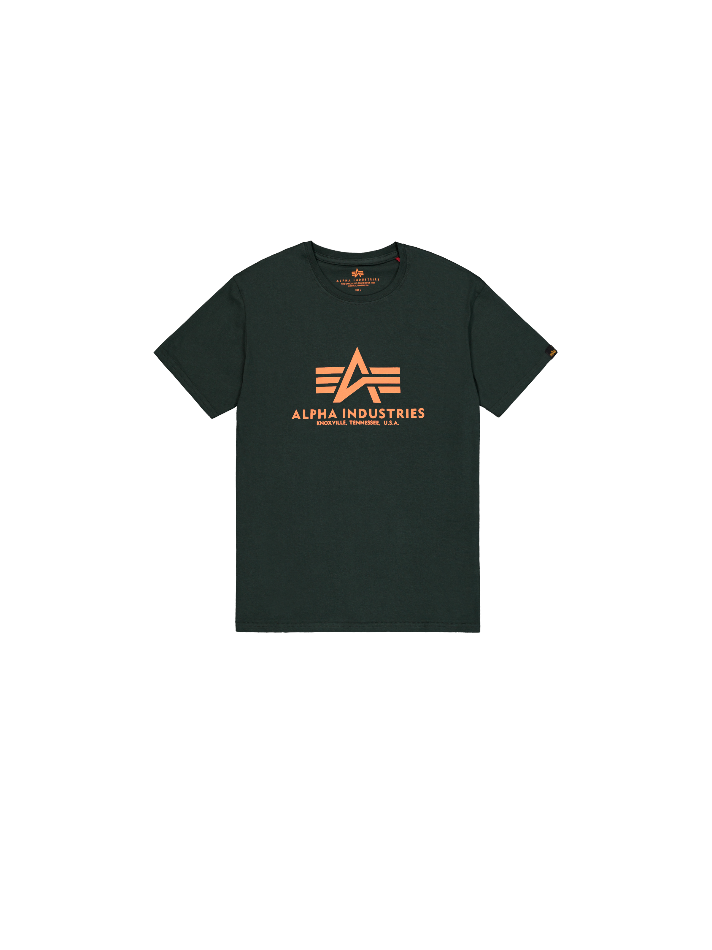 Basic Big Logo T-Shirt dark petrol 100501_353_1_flatlay_00001_185969.png
