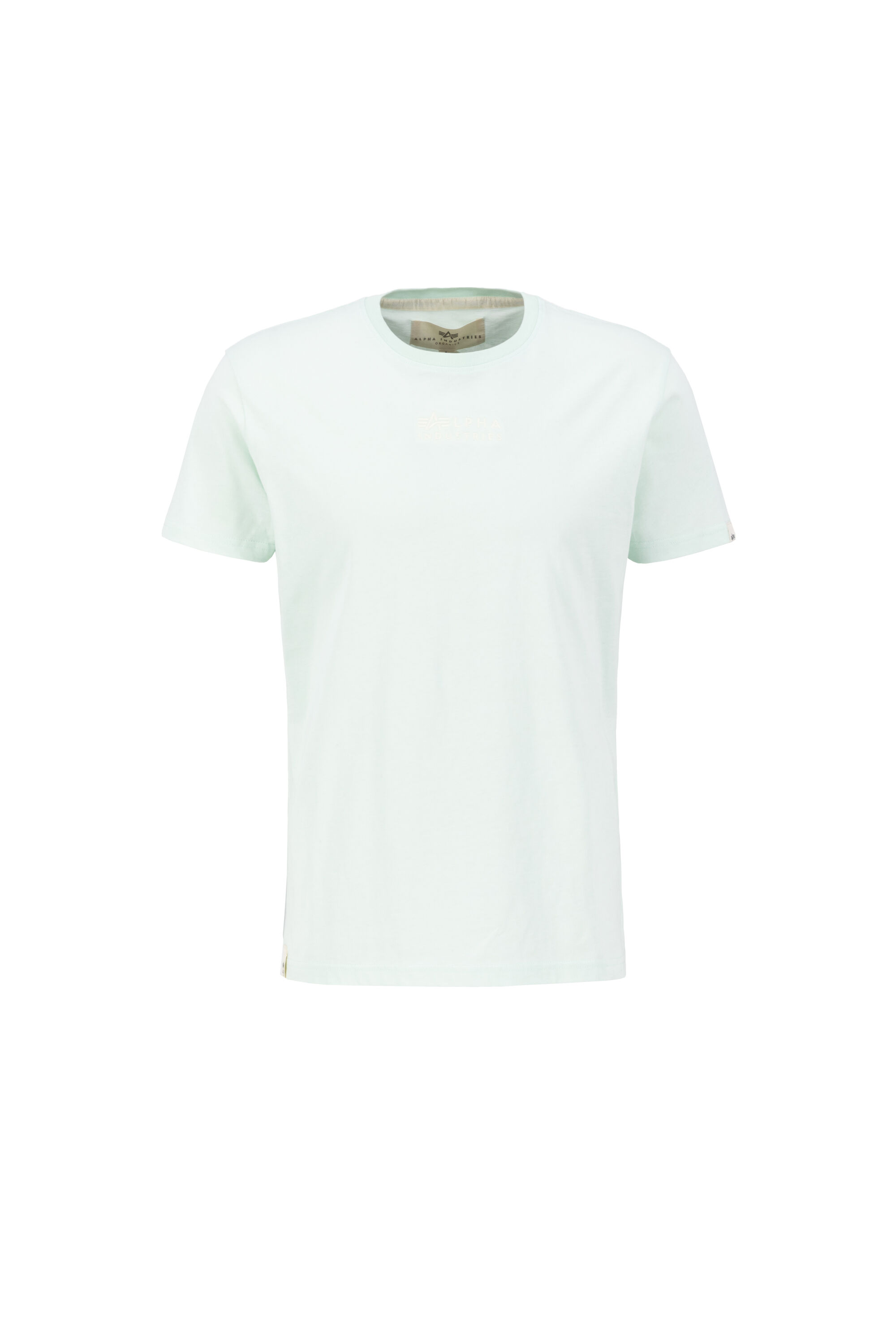 Organics Embroidery T-Shirt organic mint 118529_673_alpha_industries_organics_emb_t_bust_front_124176.jpg