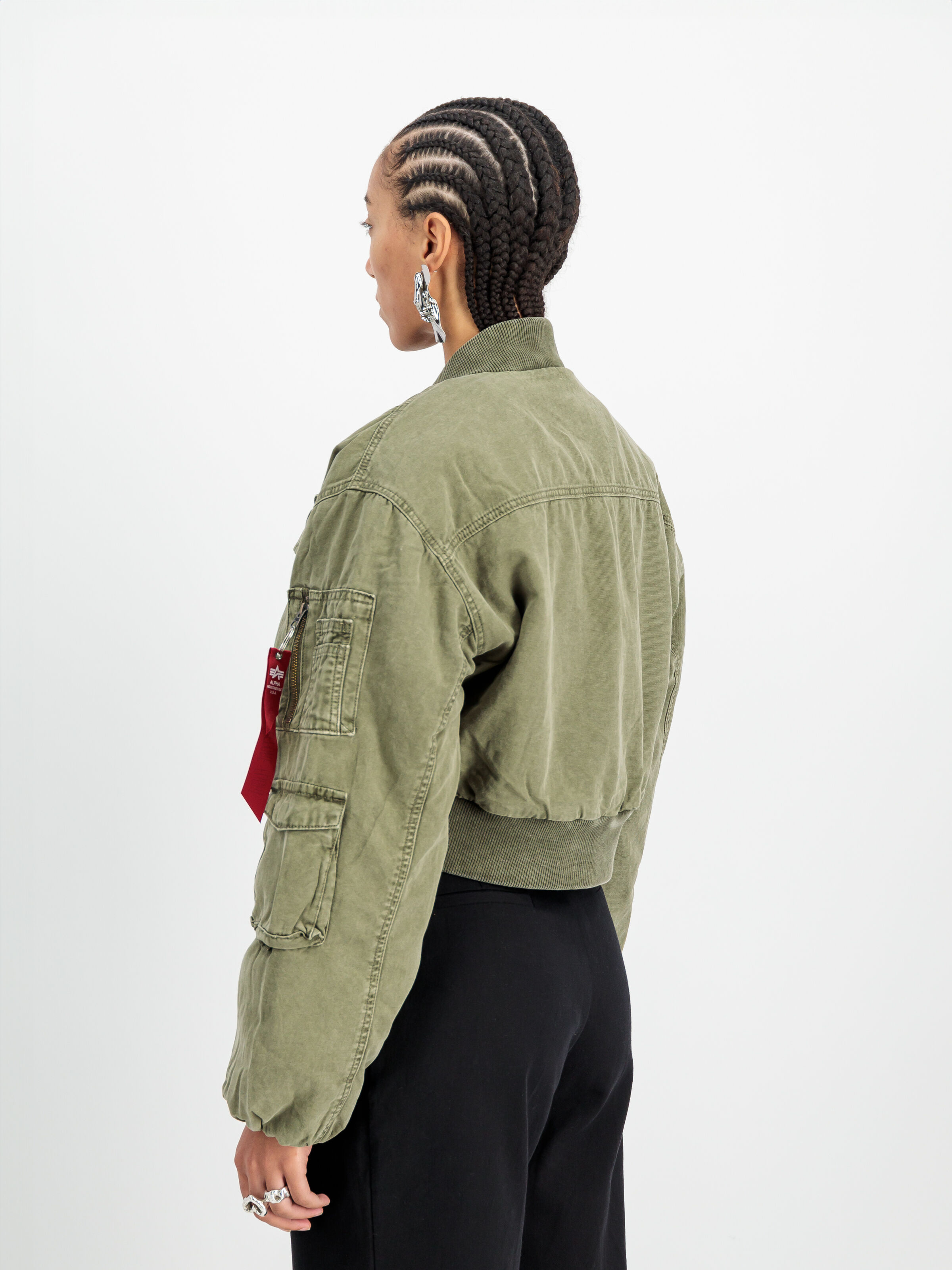 Multipocket Flight Jacket Women olive 148008_11_2_model_00004_117217