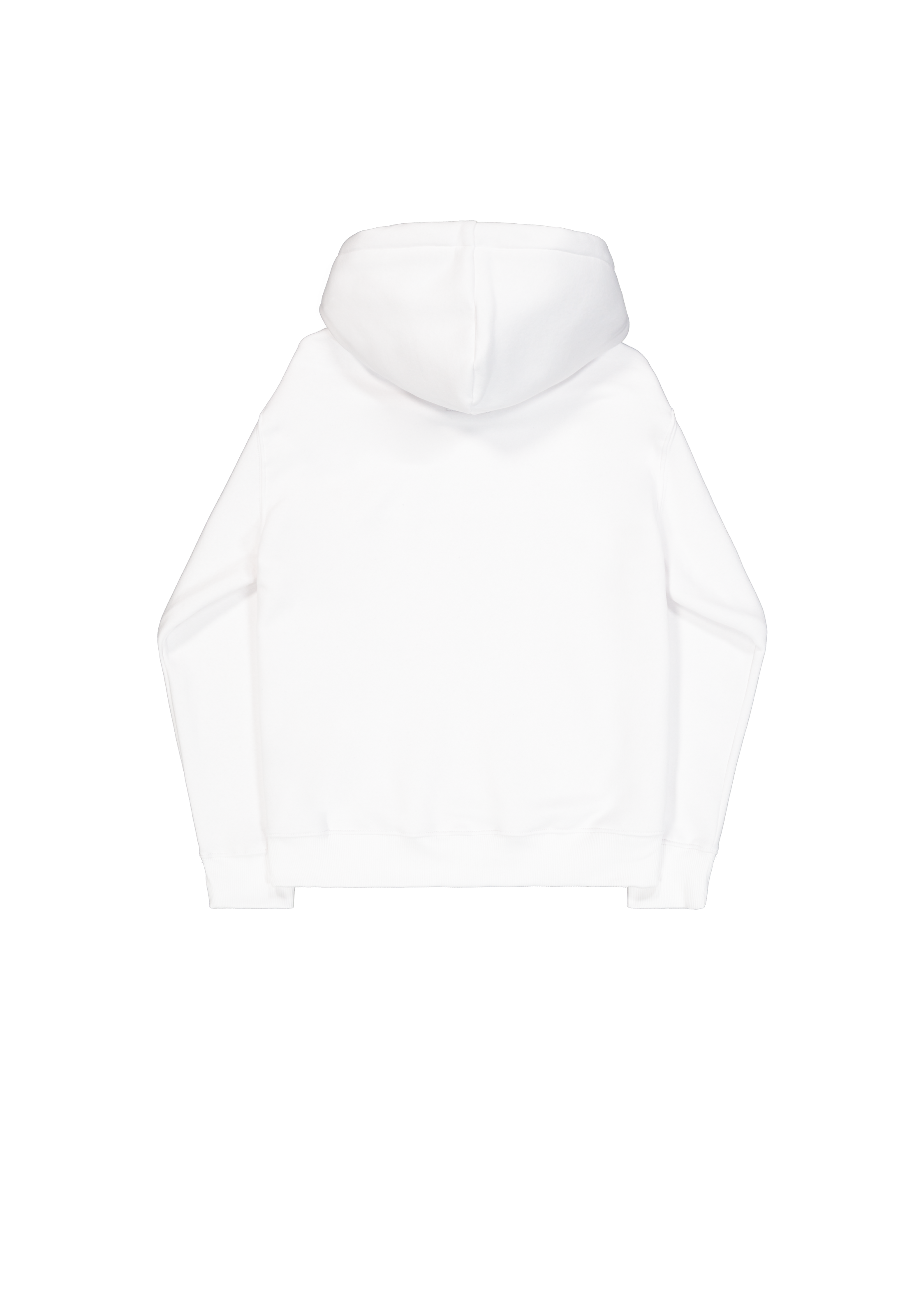 Basic Small Logo Hoodie white 196318_09_1_flatlay_00002_119459