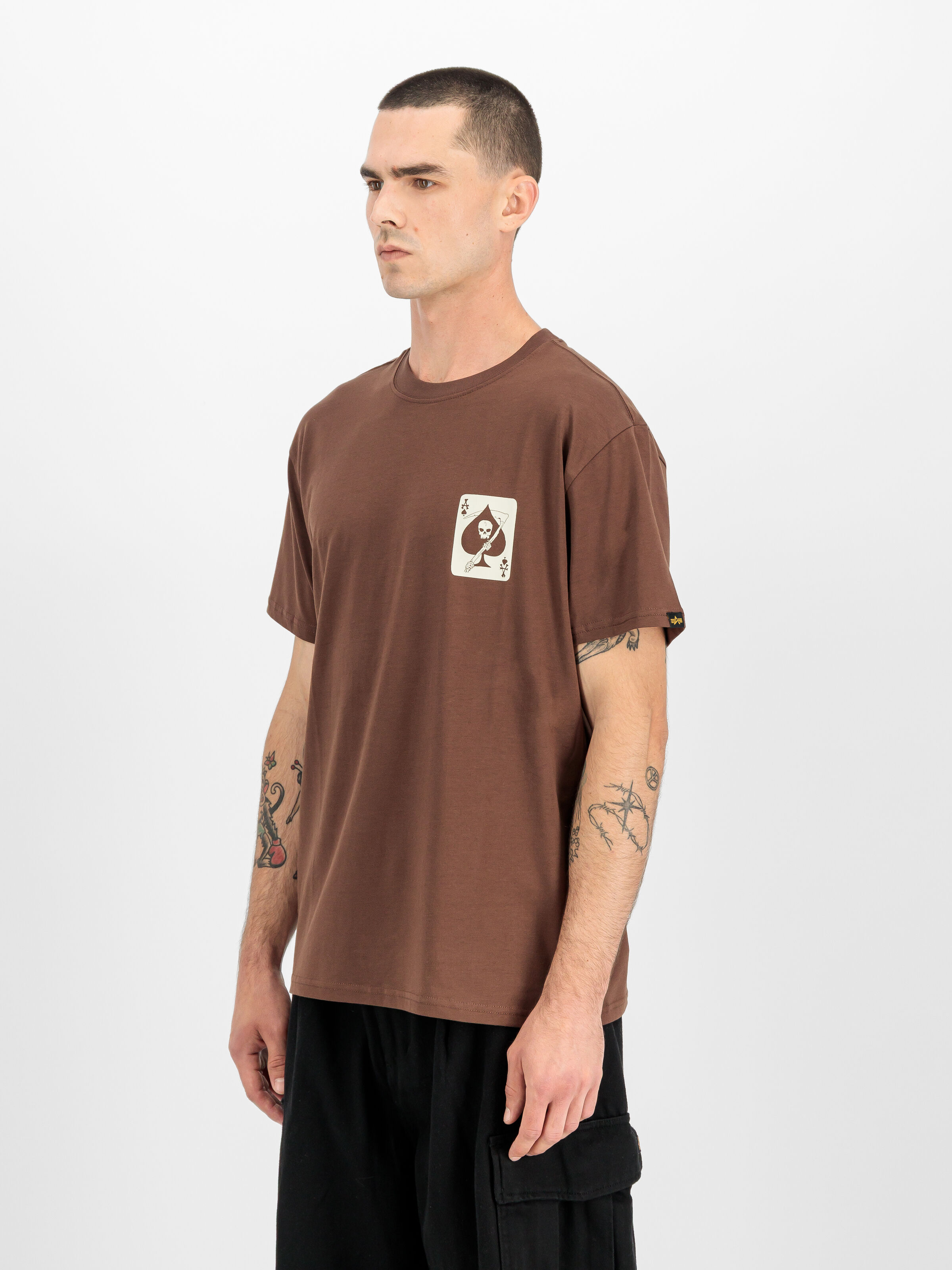 Skull Ops T-Shirt powder brown 268509_204_2_model_00002_246127