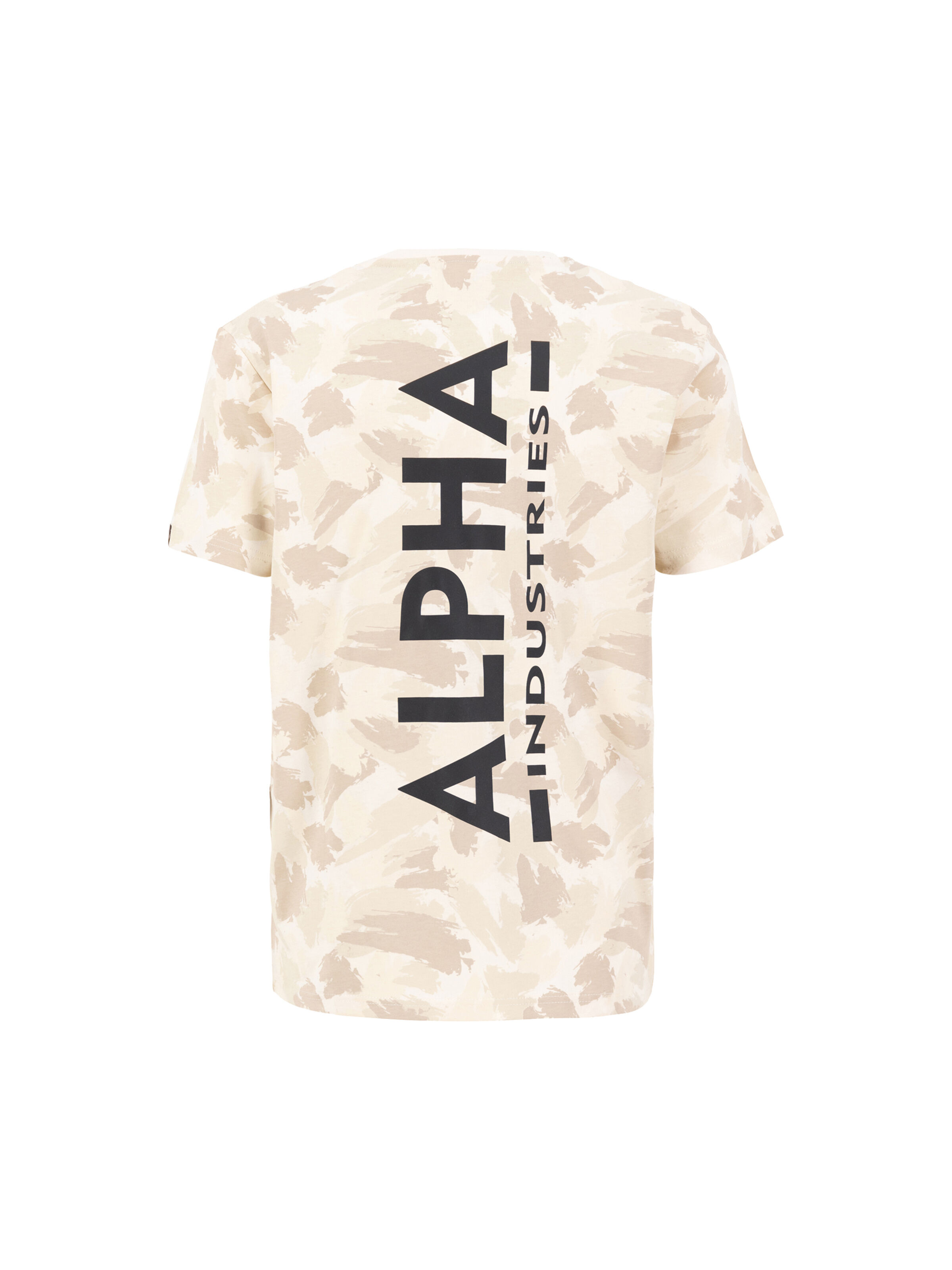 Backprint Camo T-Shirt sand camo 128507C_699_002_183089
