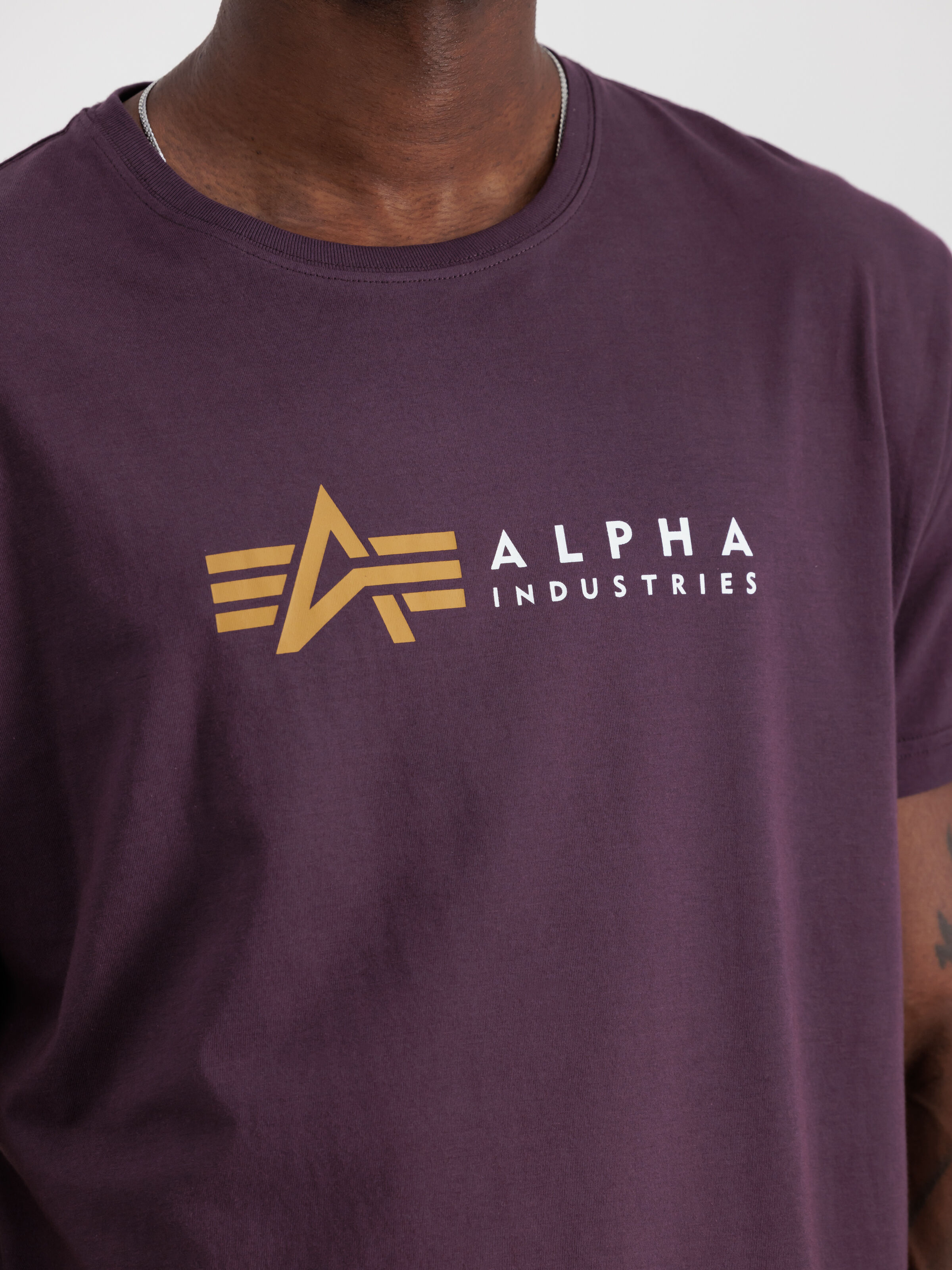 Alpha Label T-Shirt Plum 118502_719_3_detail_00001_112851