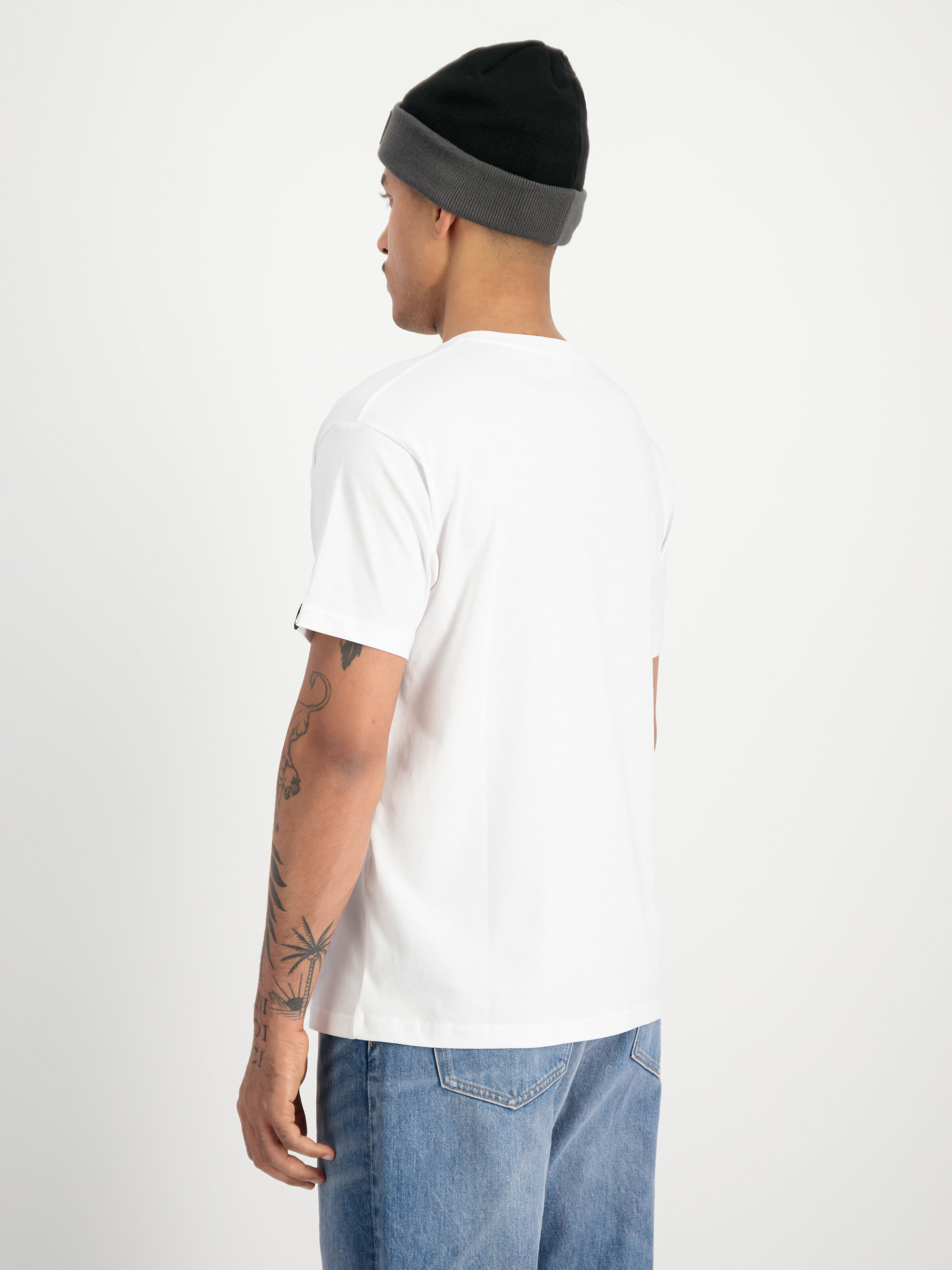 Basic Small Logo TPU T-Shirt white / chrome 148526_528_2_model_00004_97915