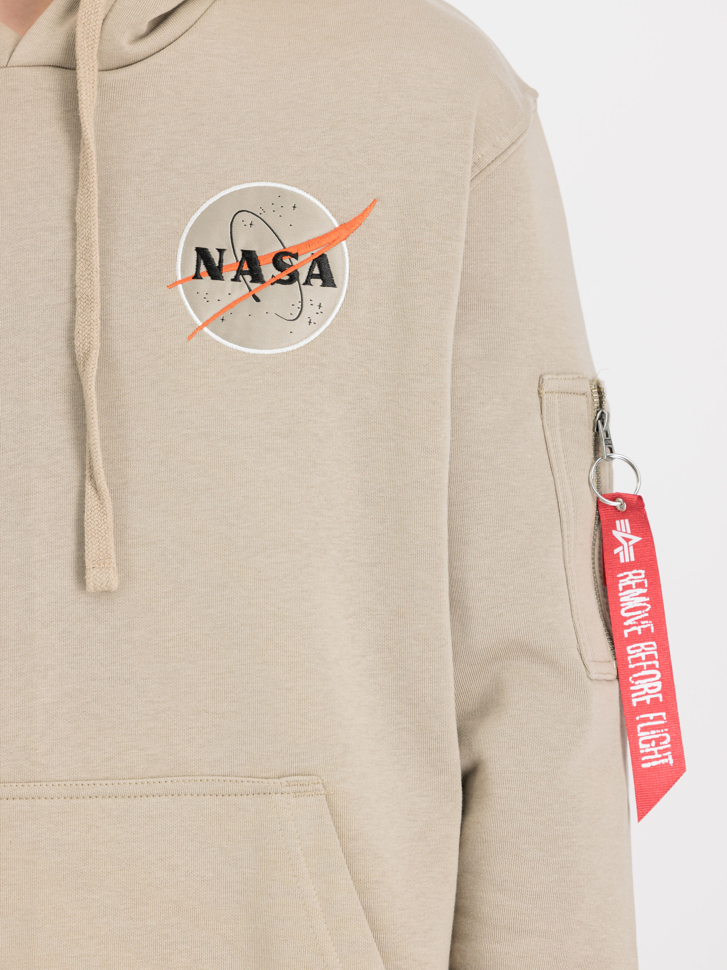 NASA Orbit Hoodie vintage sand 146339_679_3_detail_00001_182069