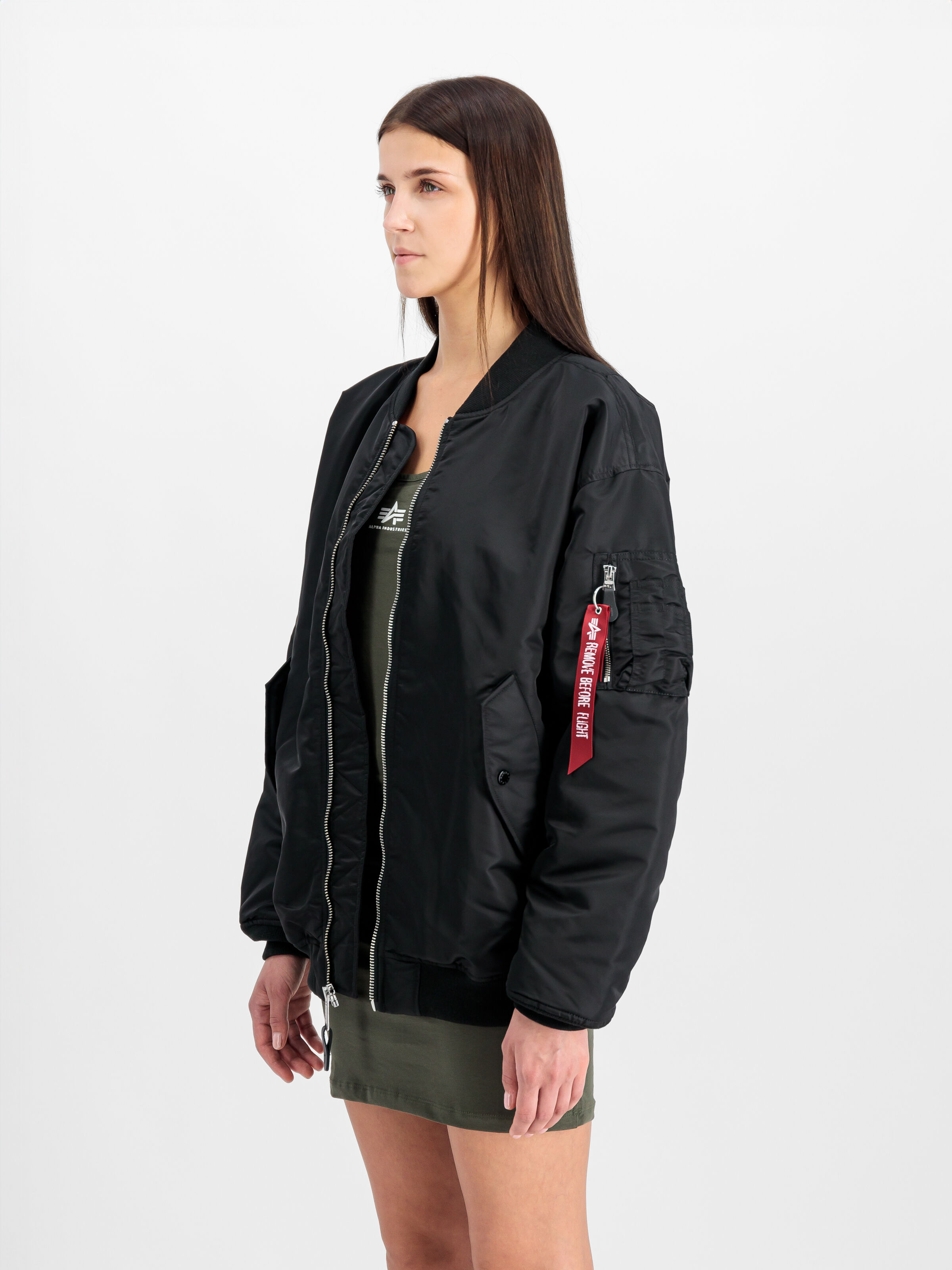 MA-1 Core Bomber Jacket Women black 108010_03_2_model_00003_119707