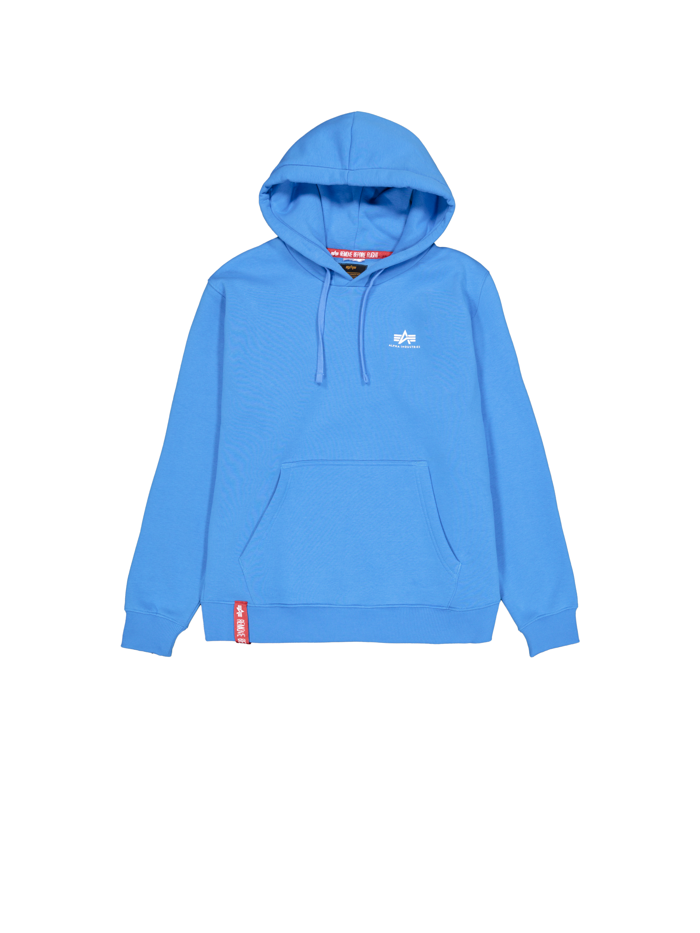 Basic Small Logo Hoodie mediteranian blue