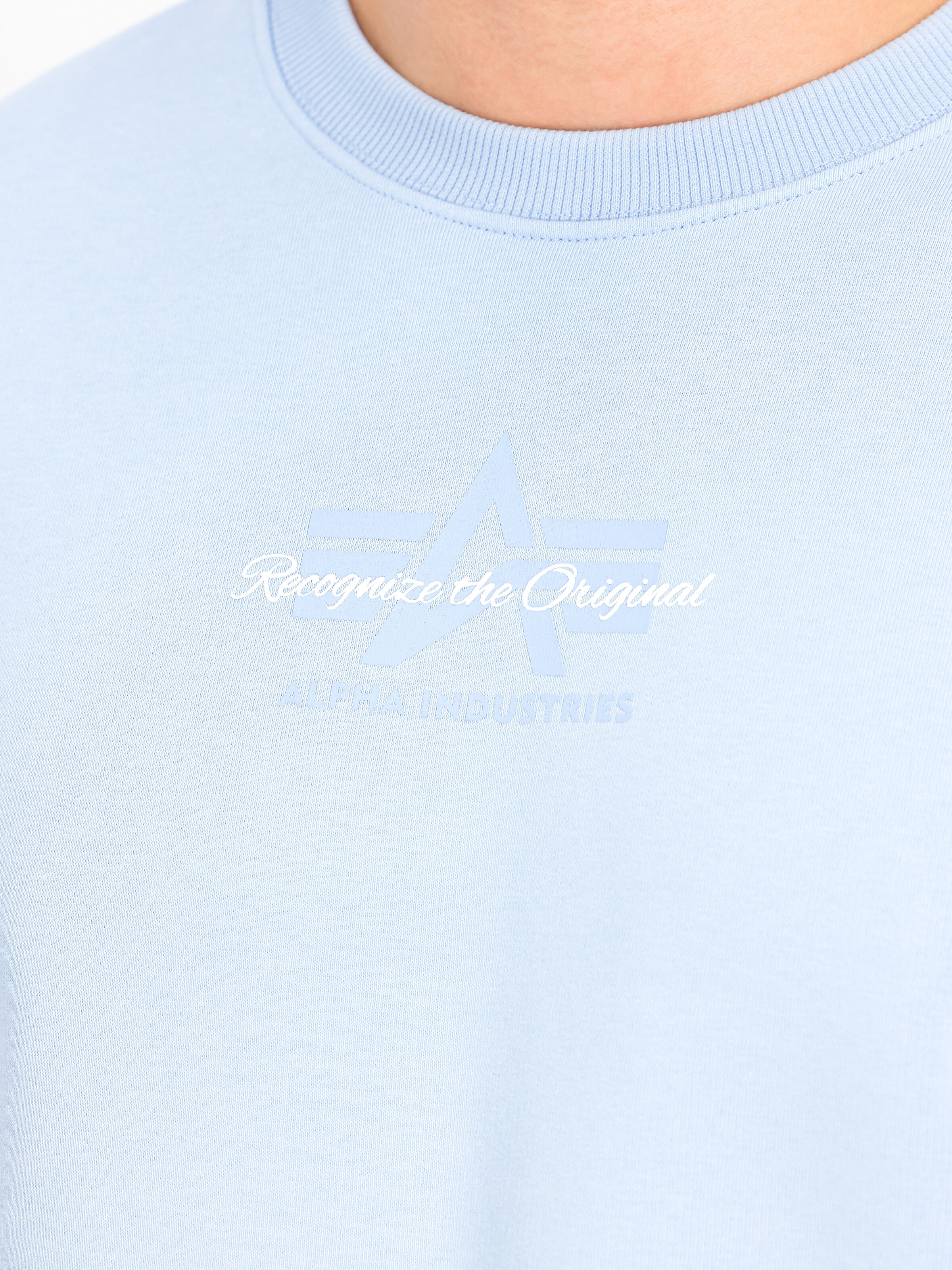 Foam Mid Logo Sweatshirt artic blue 266305_40_3_detail_00001_198865