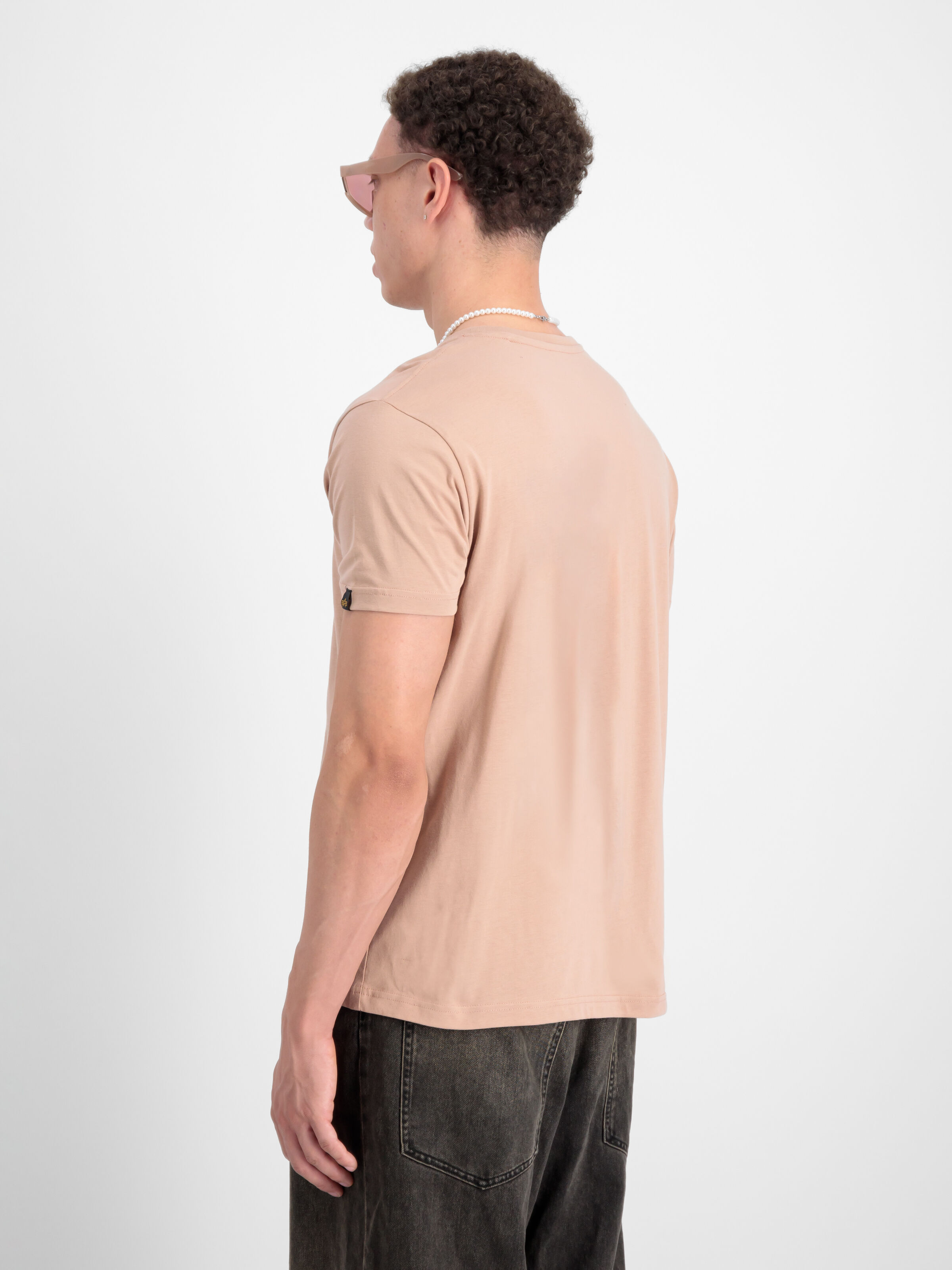 Basic Small Logo T-Shirt Dusty Coral 188505_721_2_model_00004_97222